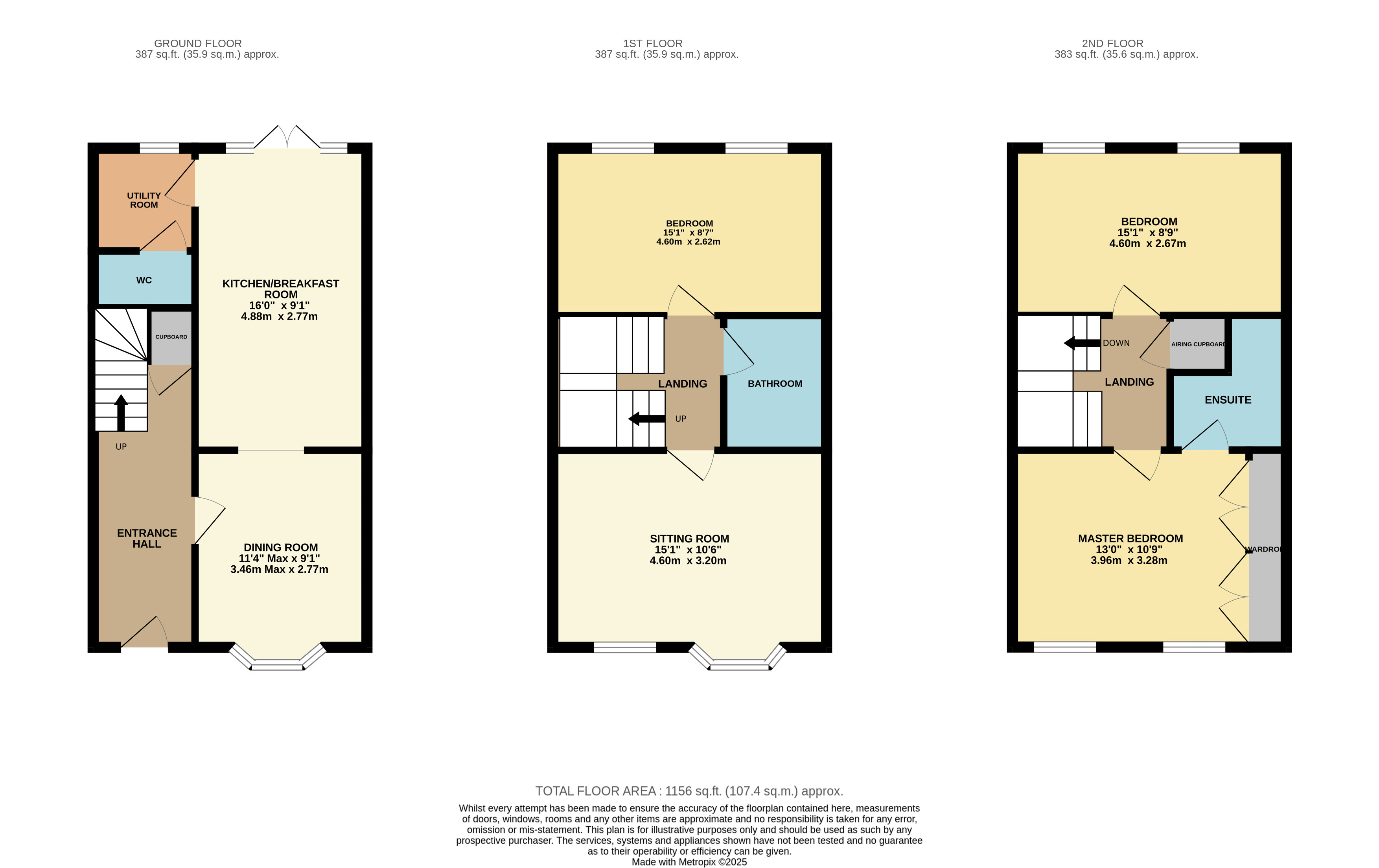 31, Colossus Way, Milton Keynes floorplan