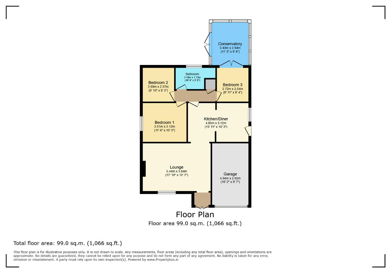 10, Littlechild Drive, Wisbech floorplan