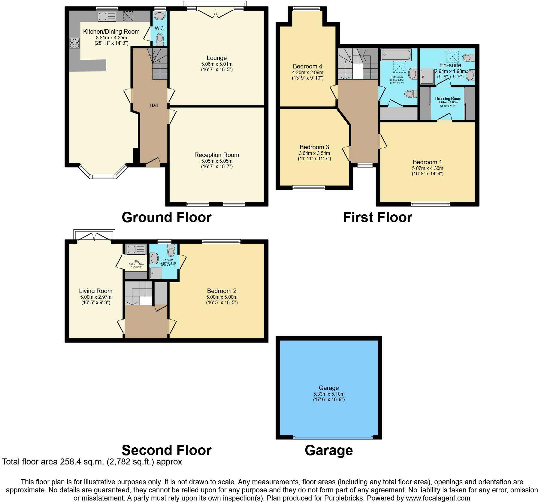 28, Acrau Hirion, Conwy floorplan