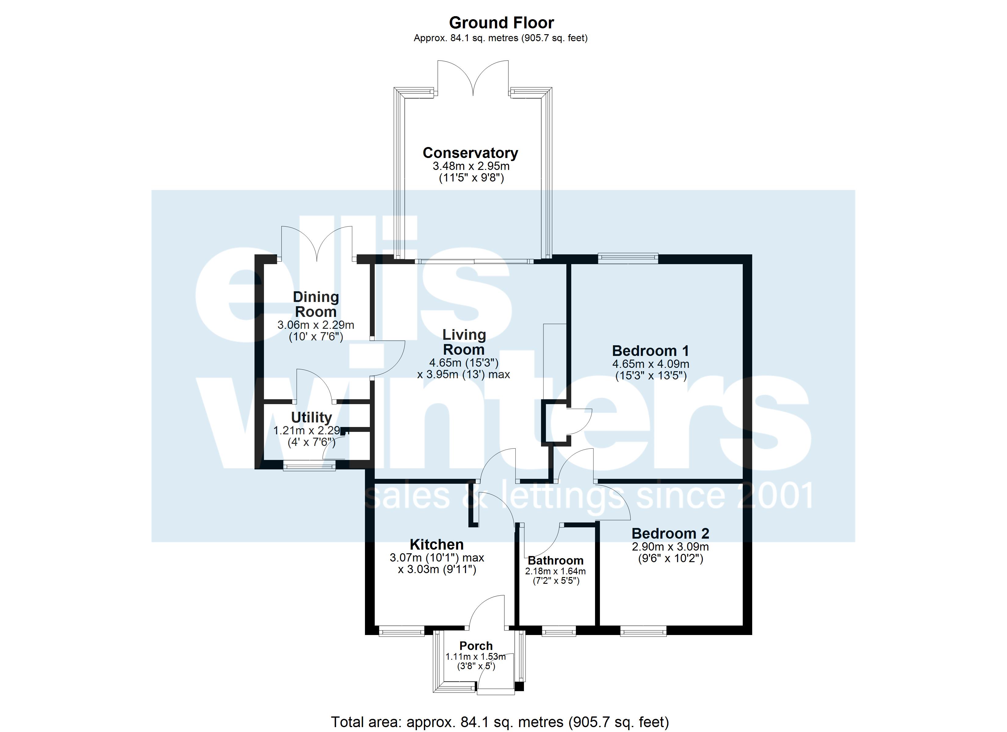 24, Ash Grove, Chatteris floorplan