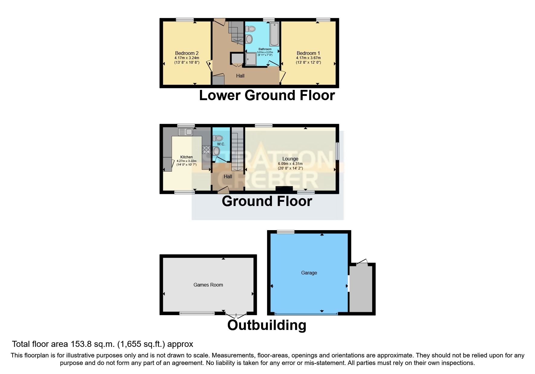 Barton Lane, Central Treviscoe, St. Austell, Cornwall PL26, 2 bedroom