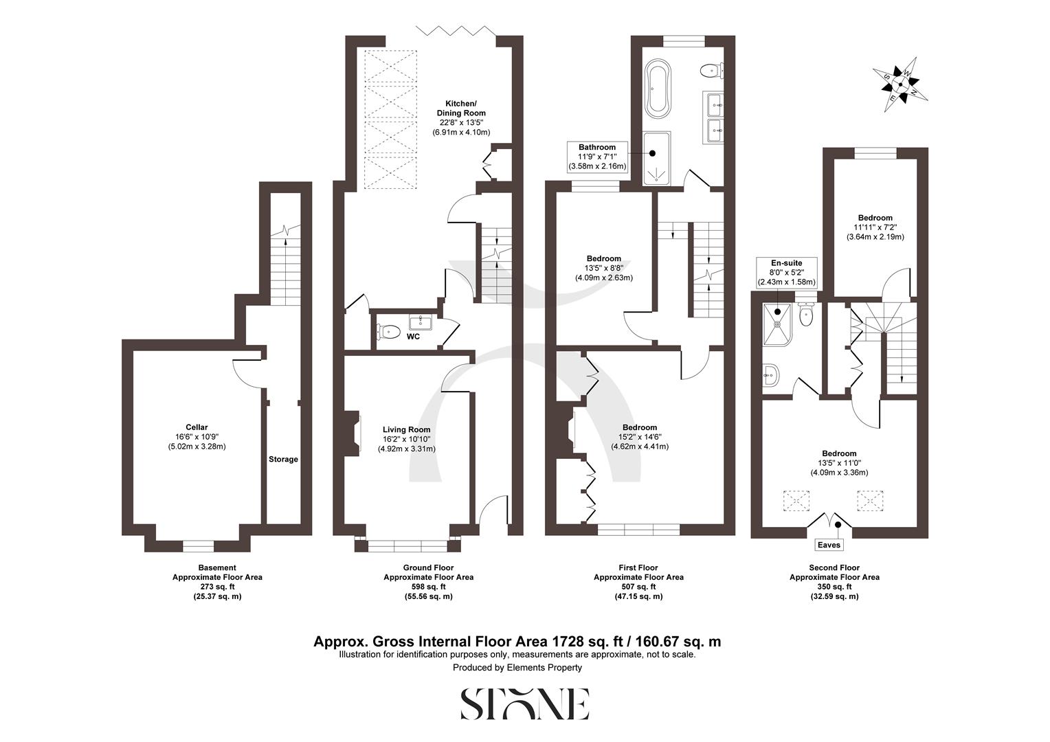 8, Oakhill Road, Reigate floorplan