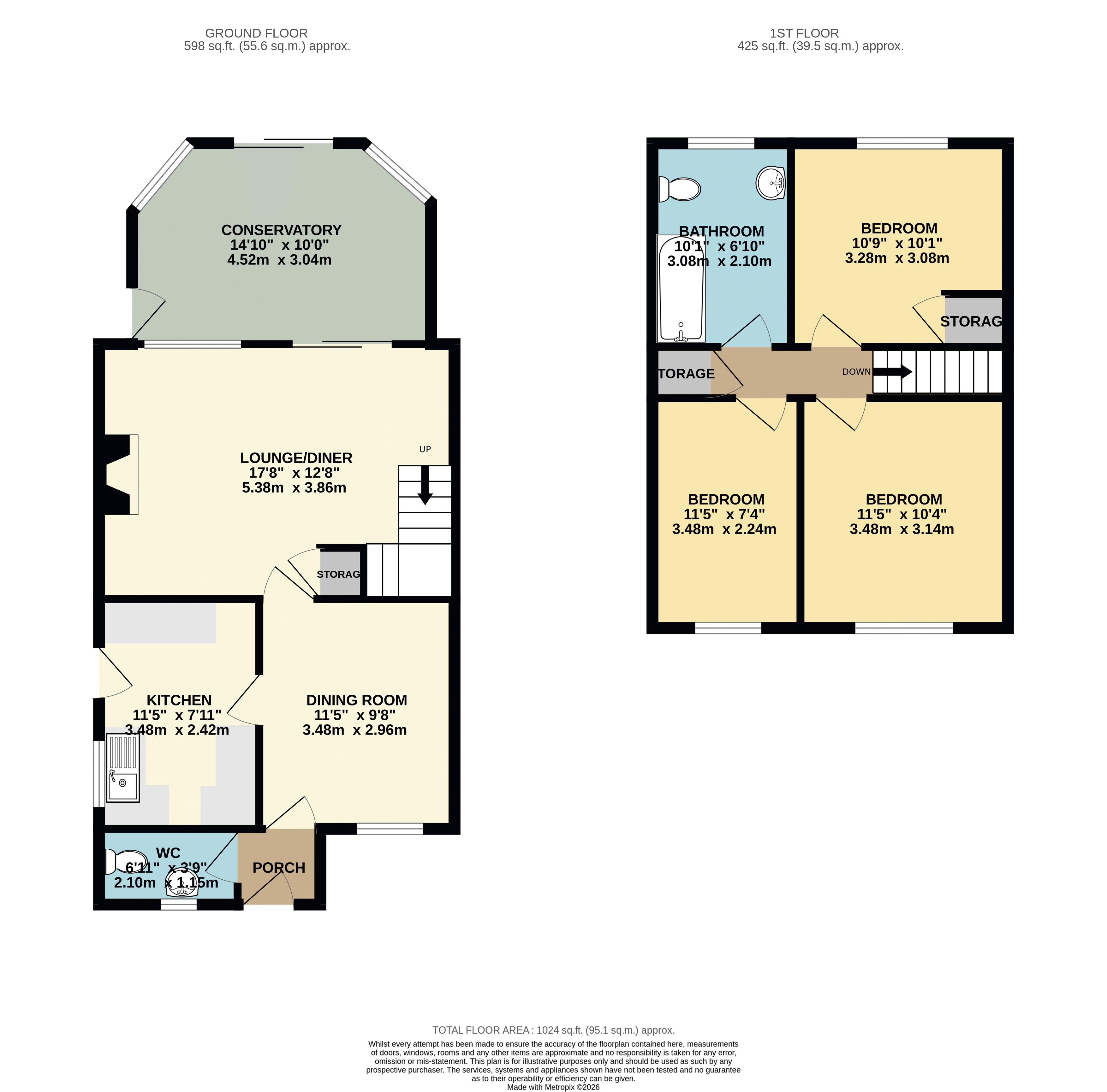 39A, Raithby Avenue, Keelby floorplan
