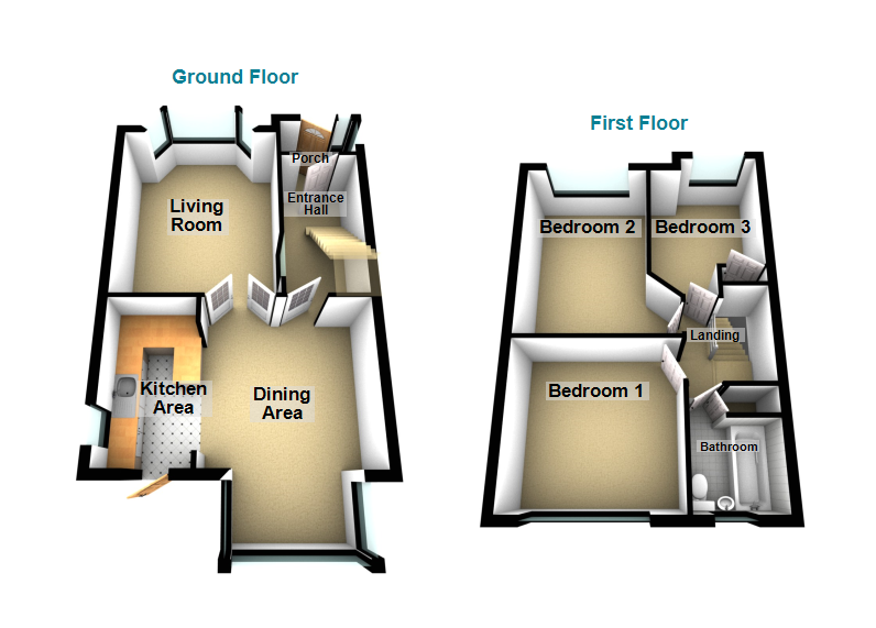 384, Queslett Road, West Midlands floorplan