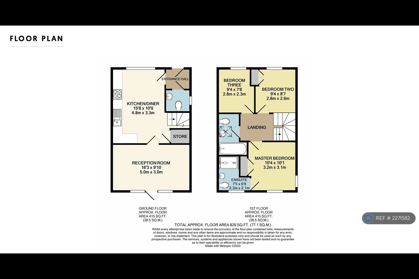 C Walpole Road, Bournemouth floorplan