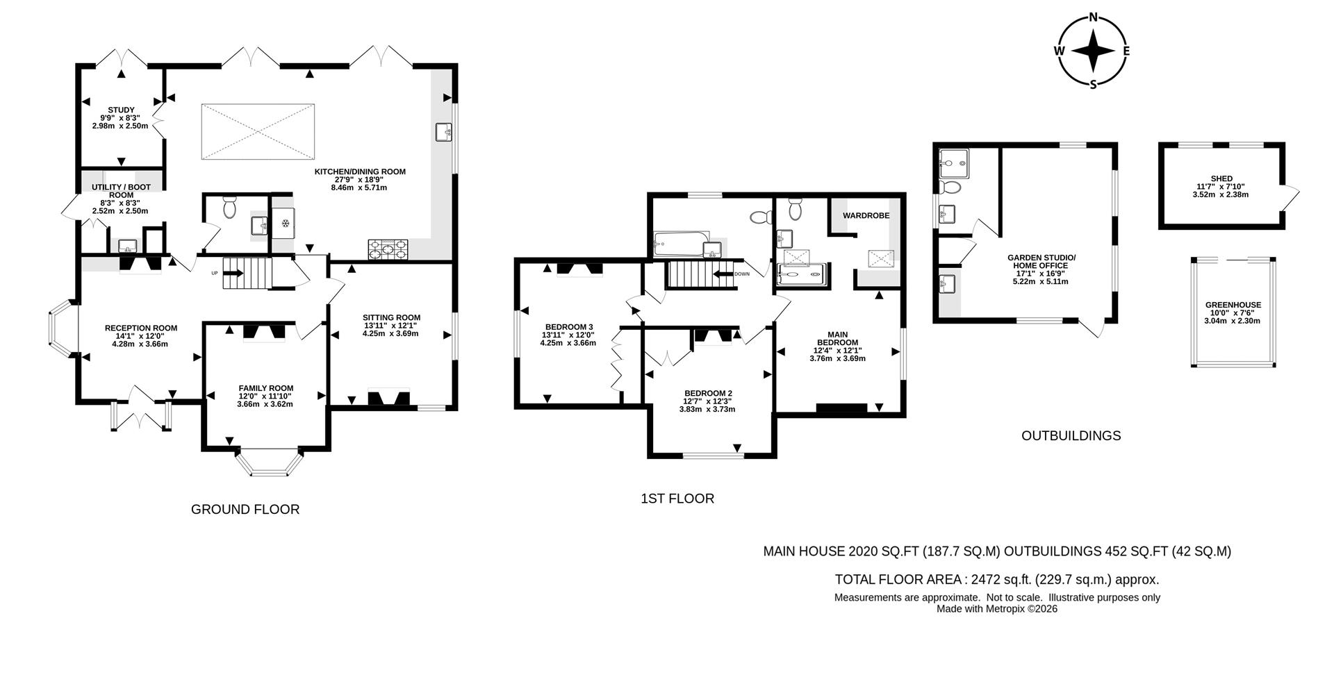 The Old Kennels, Castle Road, Coulsdon floorplan