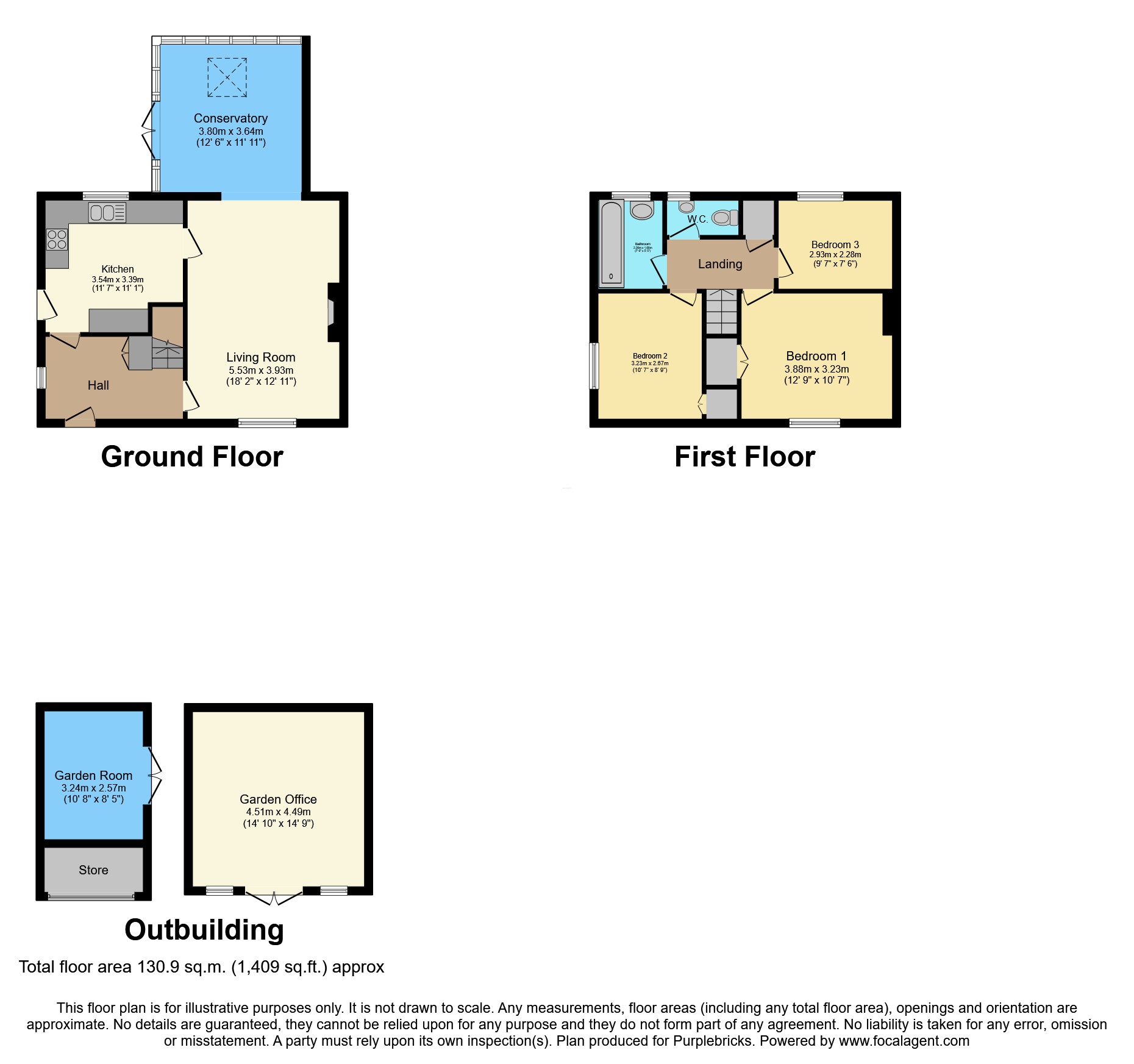 1, Cherry Croft, Welwyn Garden City floorplan