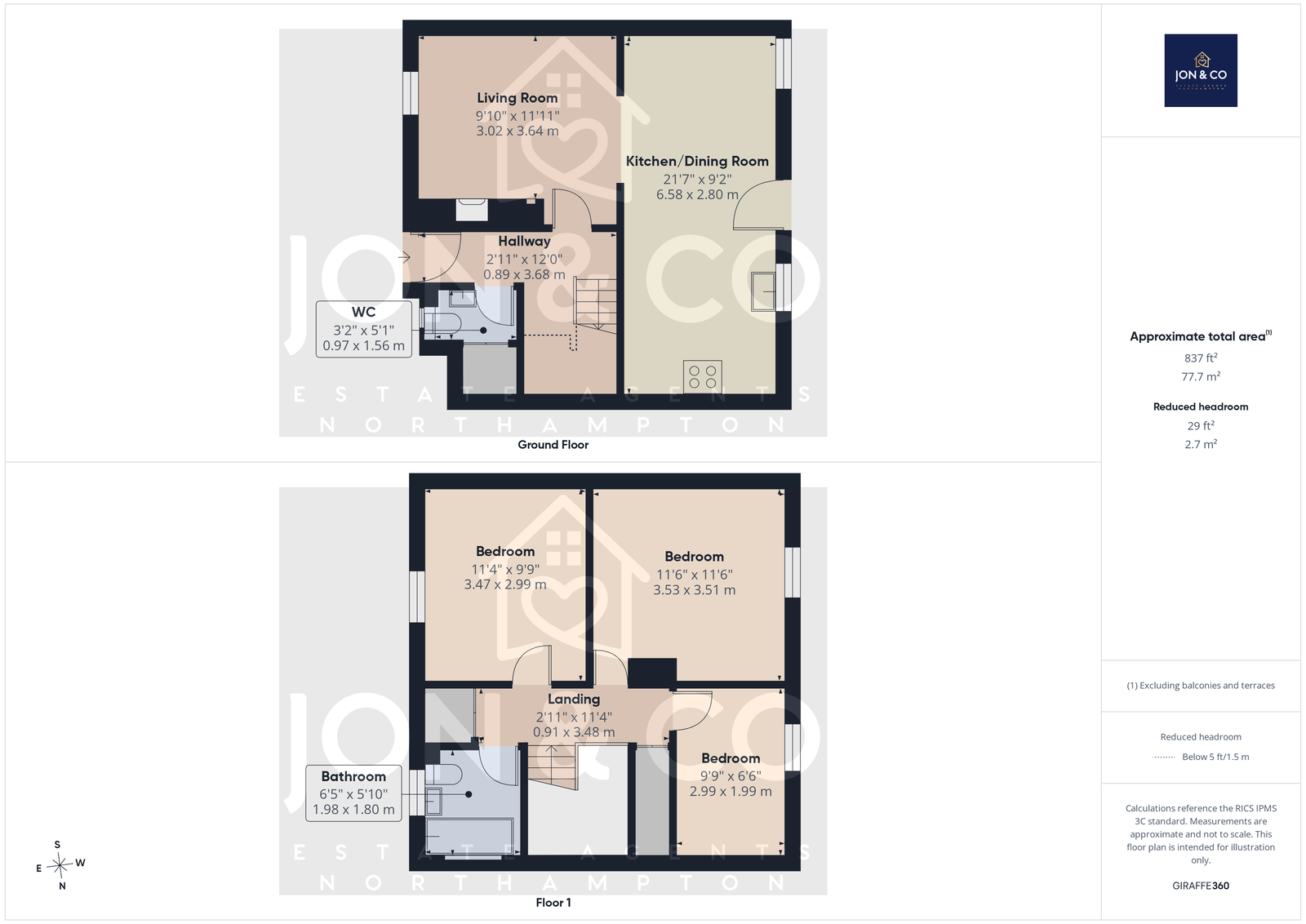 Saltwell Square, Northampton floorplan