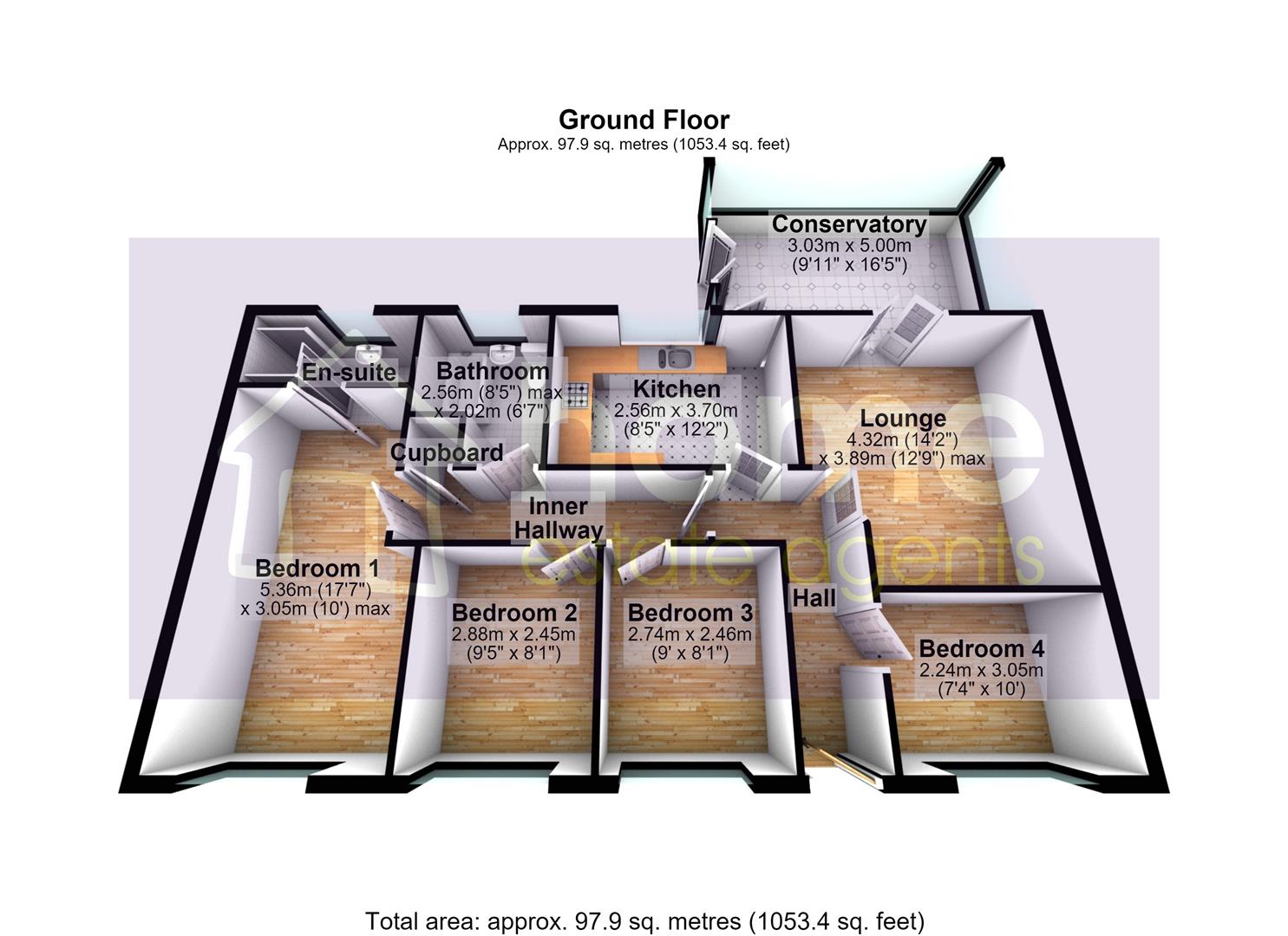 55, Boulderstone Road, Stalybridge floorplan