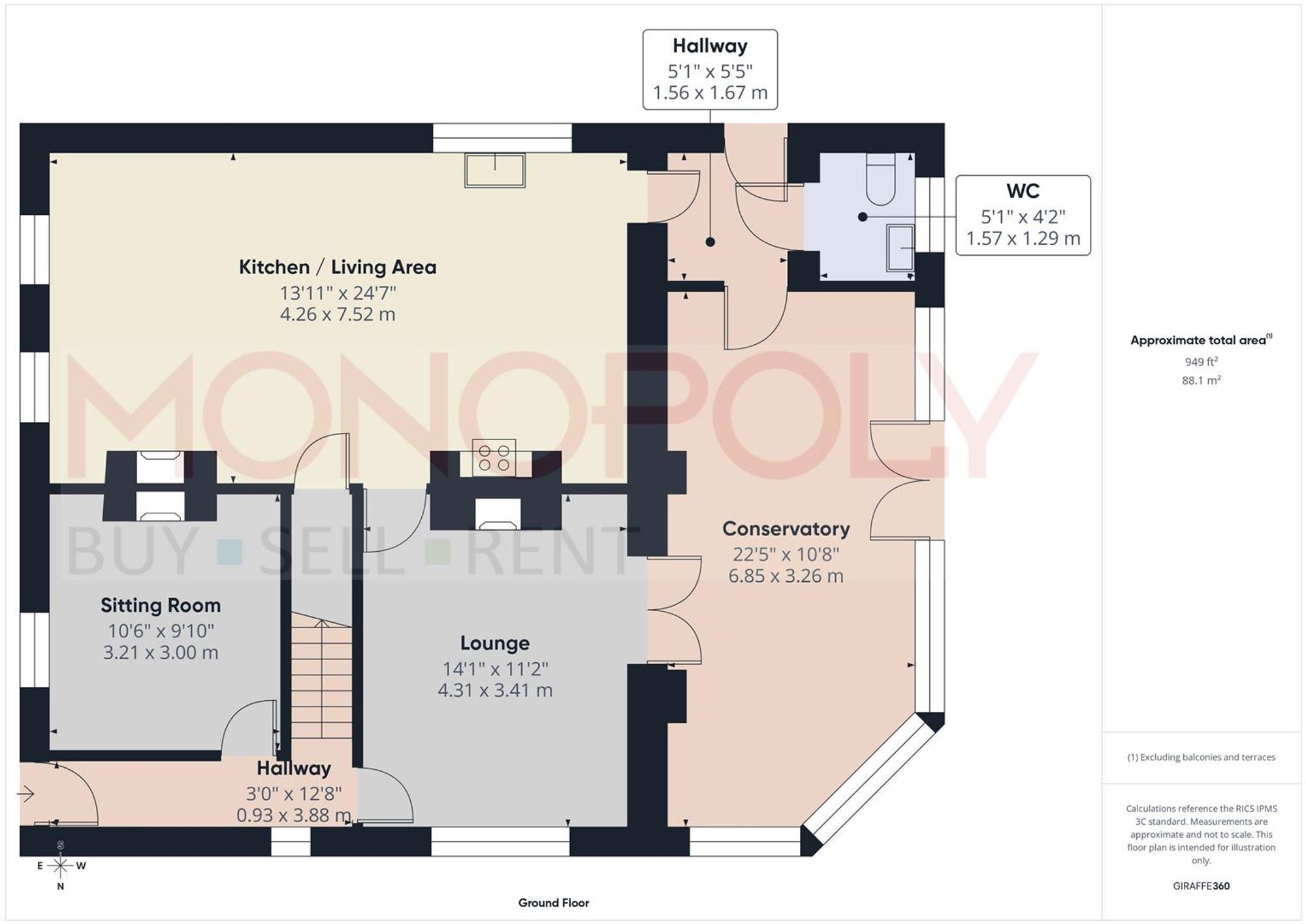 Fernhurst Bottom Road, Wrexham floorplan