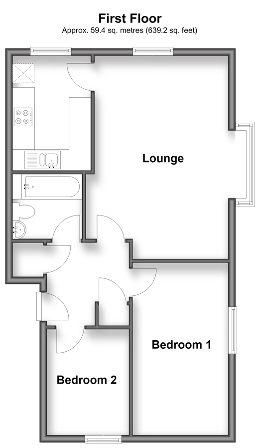 St. Leonard's Park, East Grinstead floorplan