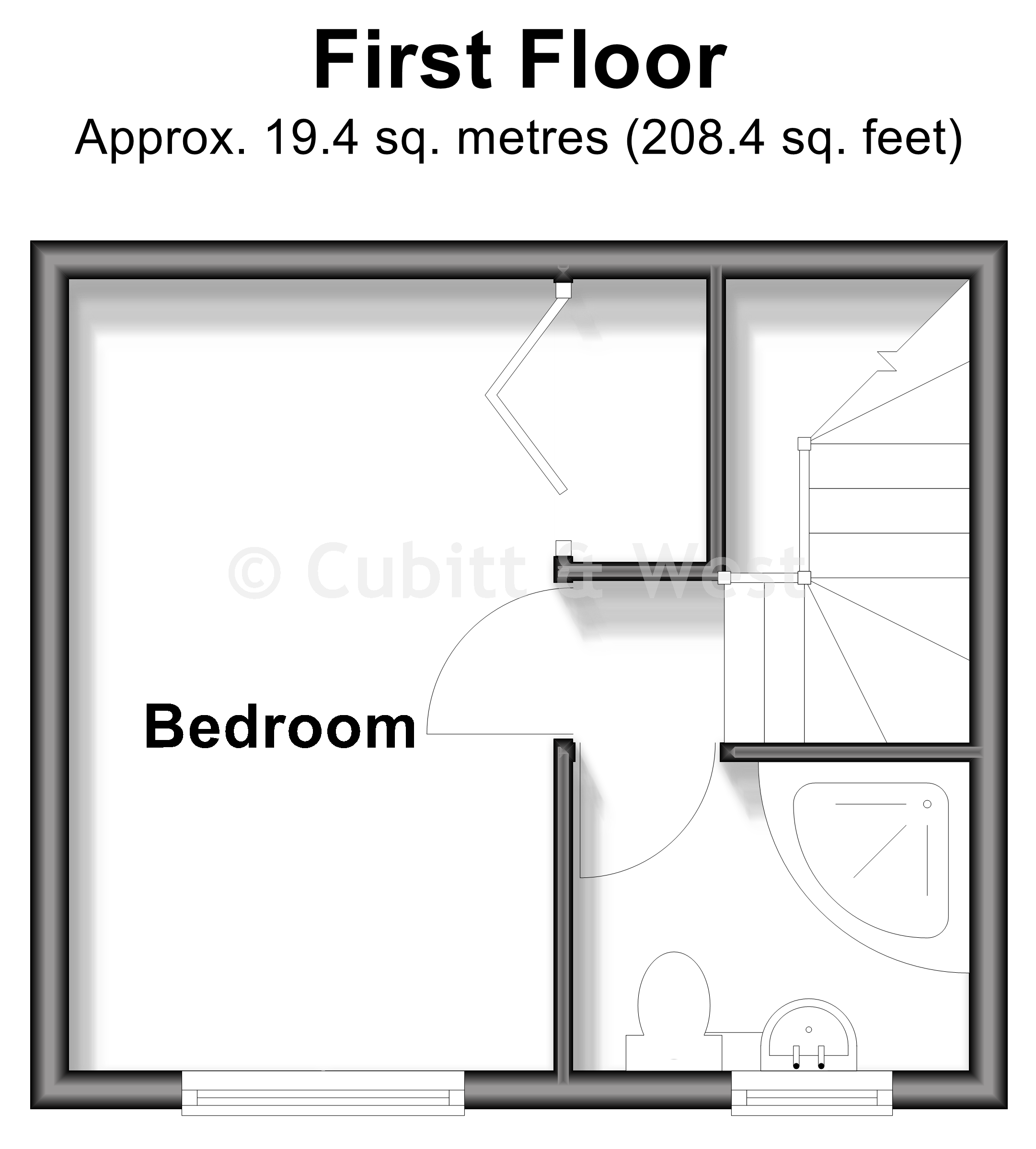 17, Sandringham Road, Crawley floorplan