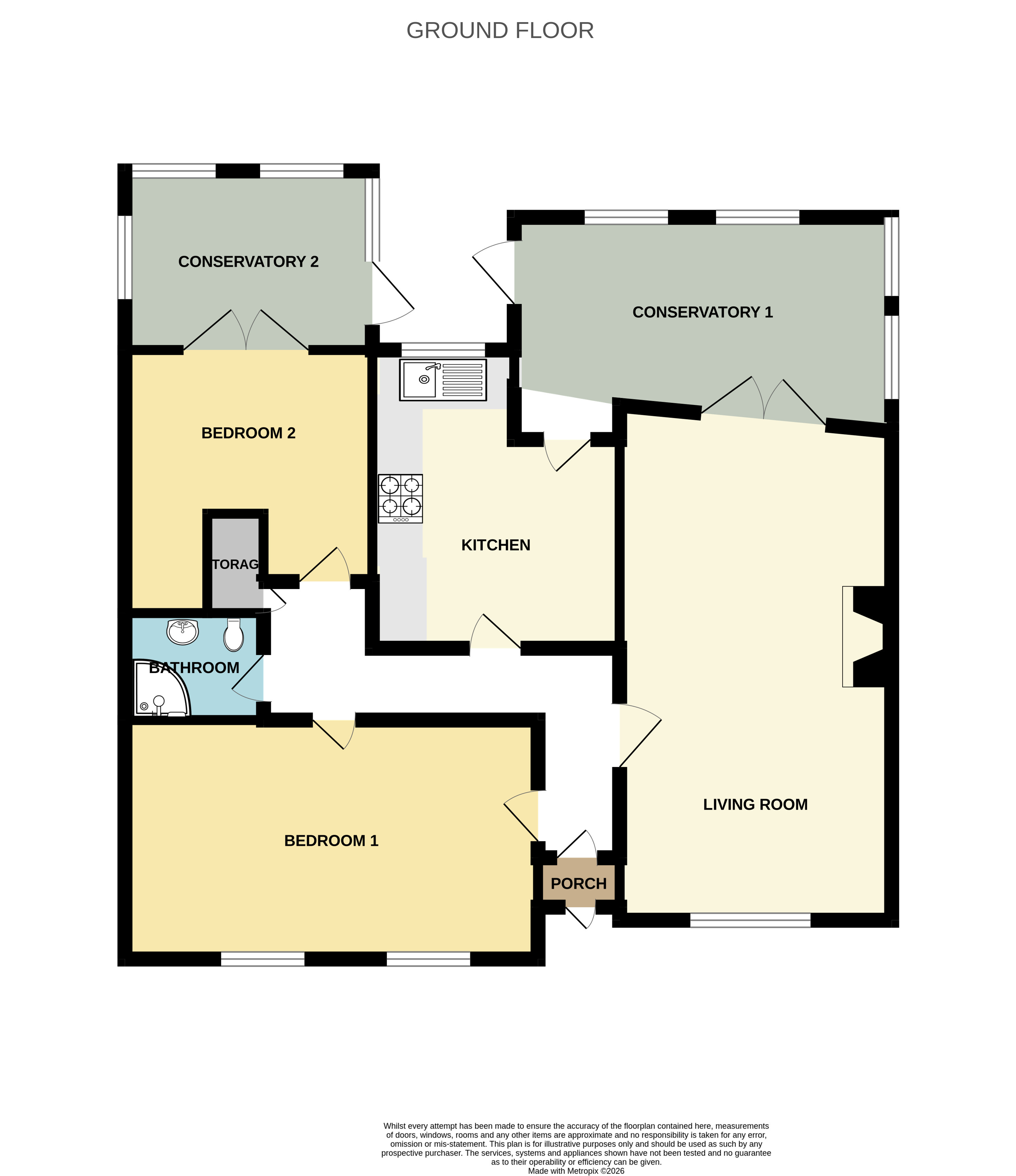 18, Stoney Croft, Cannock floorplan