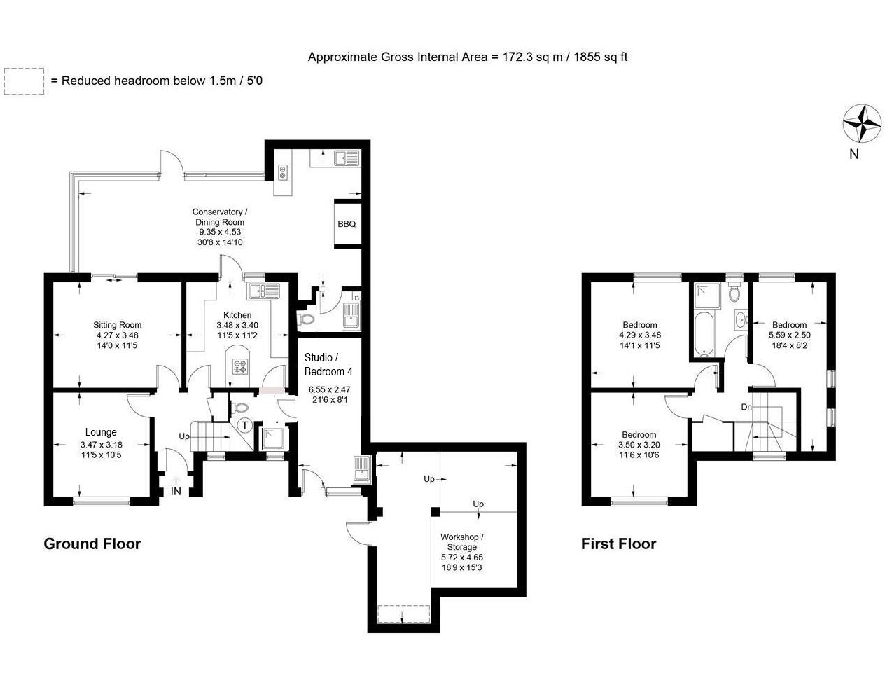 165, Mulgrave Road, Sutton floorplan