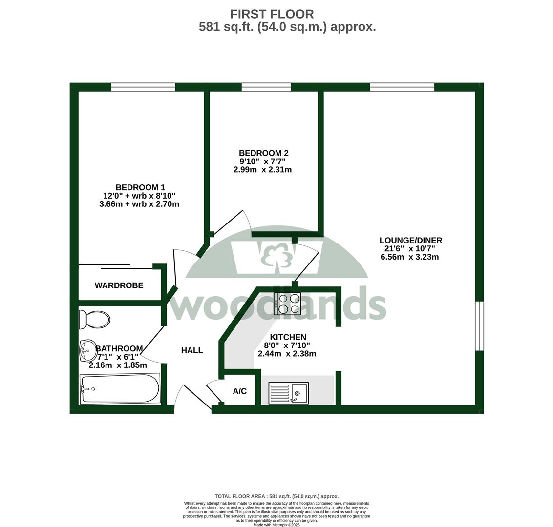 171, Wordsworth Mead, Redhill floorplan