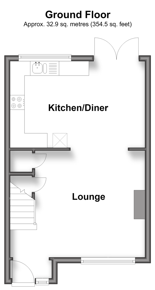 Scotby Avenue Walderslade, Chatham floorplan