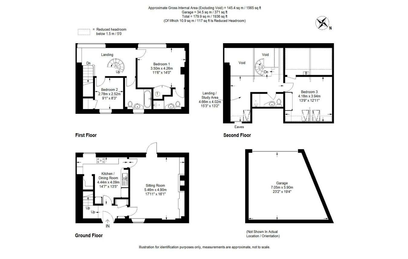 3 The Old Stables, Blandford Forum floorplan