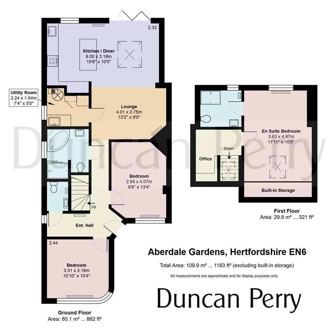 29, Aberdale Gardens, Potters Bar floorplan