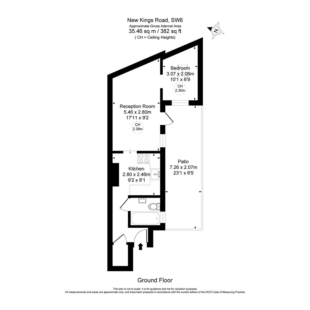 357a New Kings House, New Kings Road, Fulham floorplan