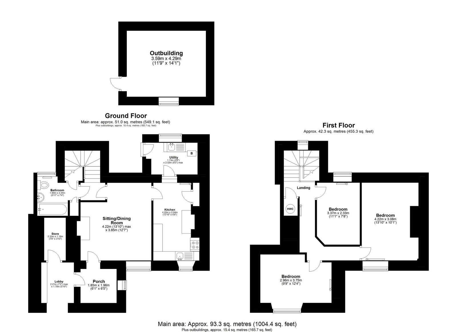 8, Park Street, Malmesbury floorplan