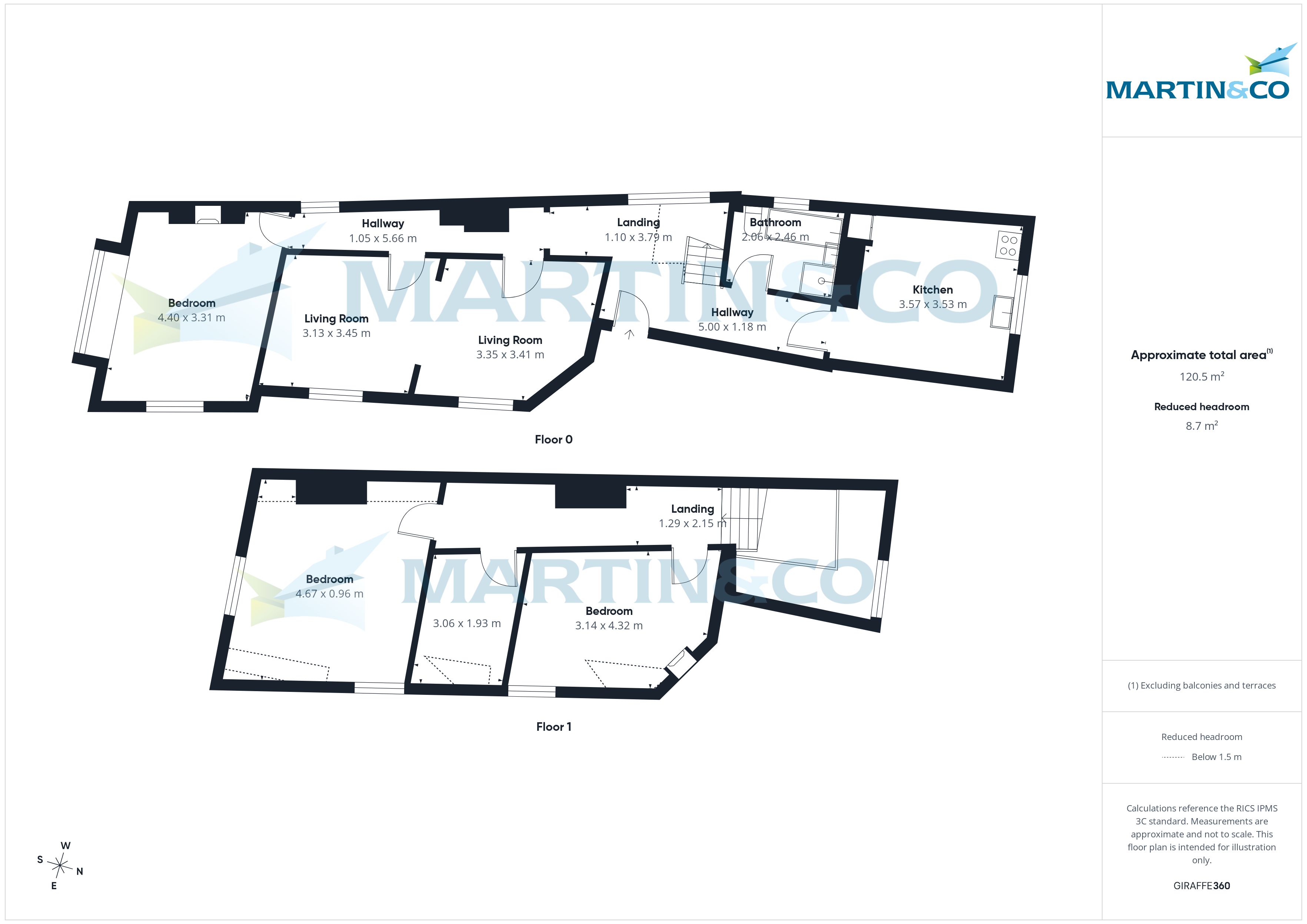 12b, Church Street, Weybridge floorplan