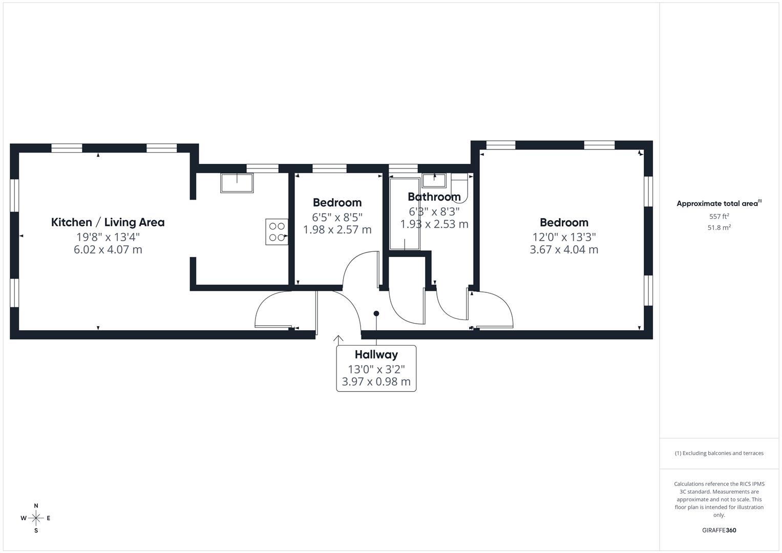 70 Rill Court, Pine Street, Aylesbury floorplan