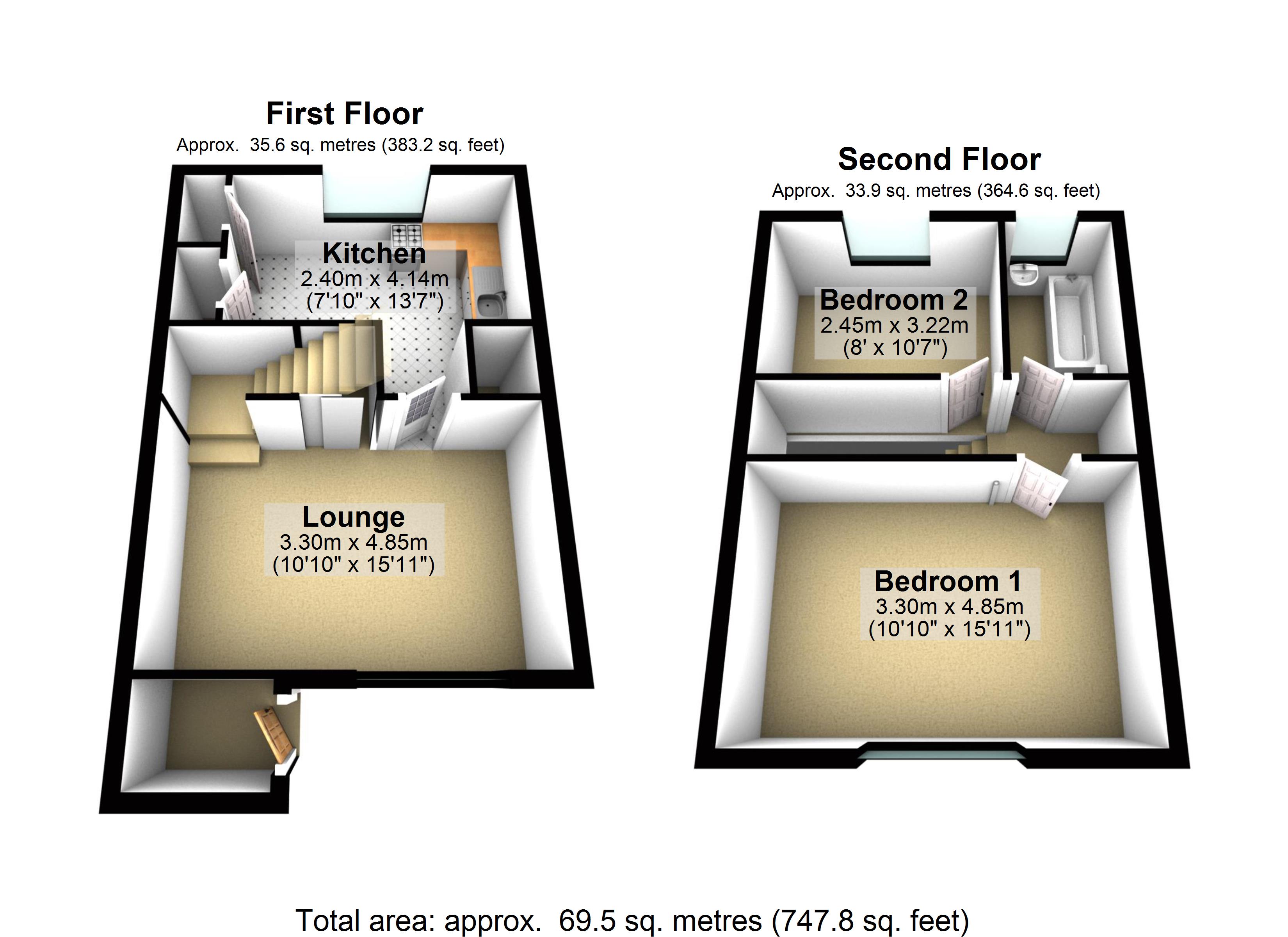 2 Bedrooms Maisonette for sale in Main Street, Humberstone Village, Leicester LE5