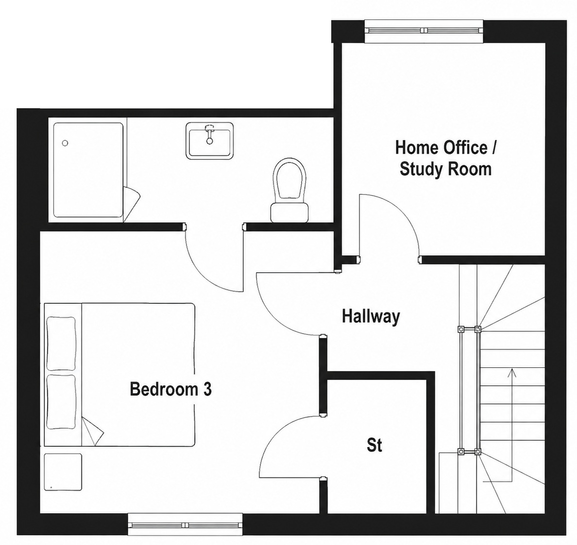 Plot 1 Car Street,, Car Street, Wigan floorplan