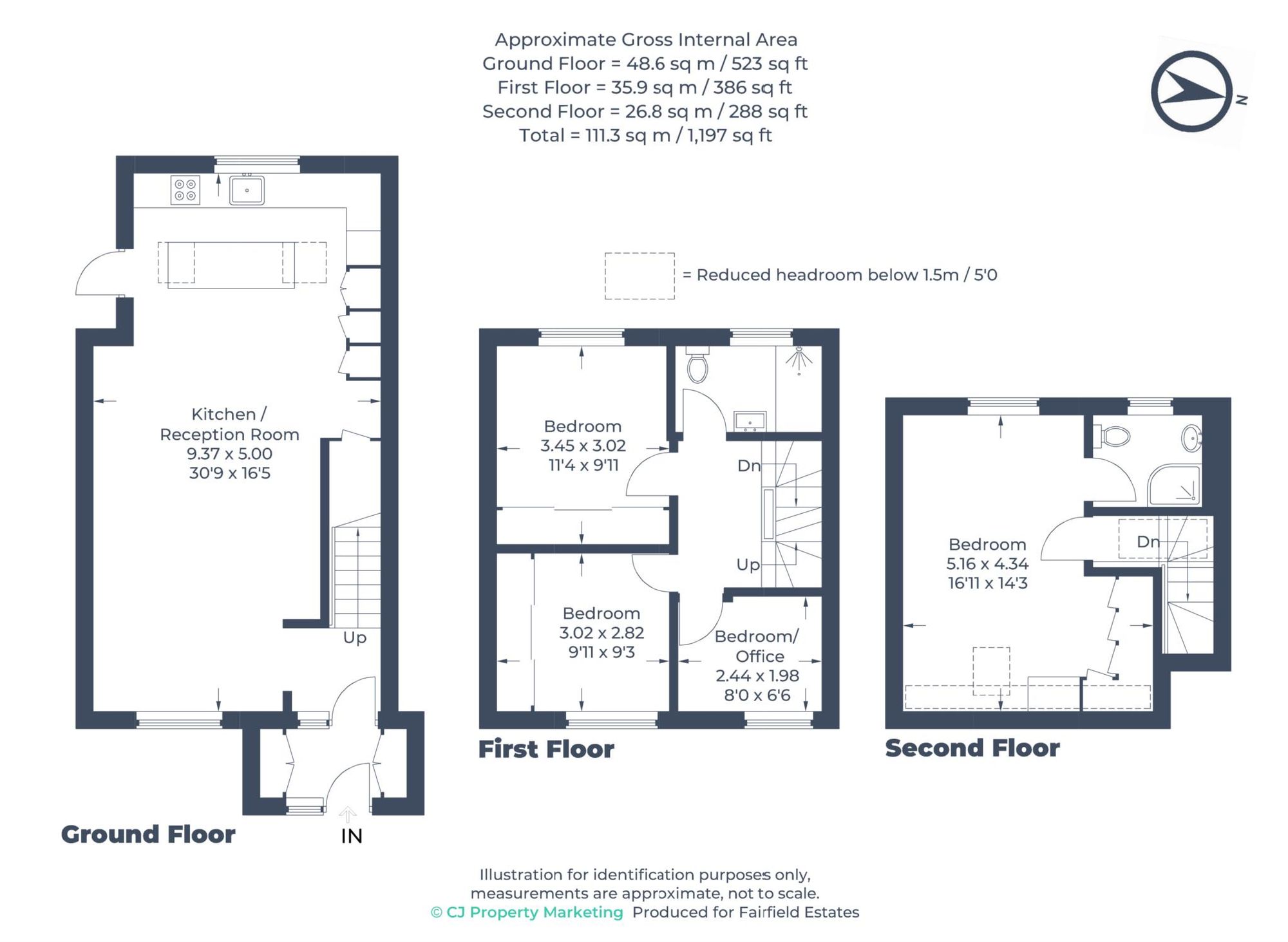 381 Prestwick Road, Watford floorplan