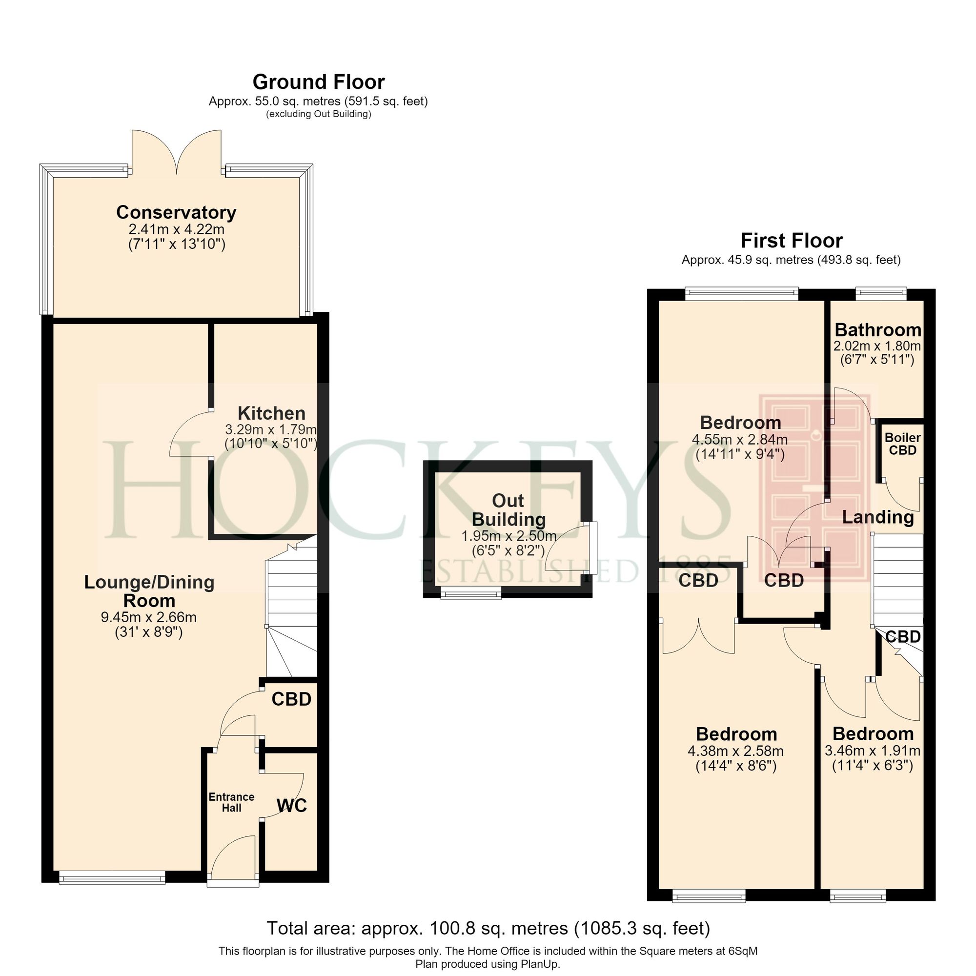 24 Brunswick Terrace, Cambridge floorplan