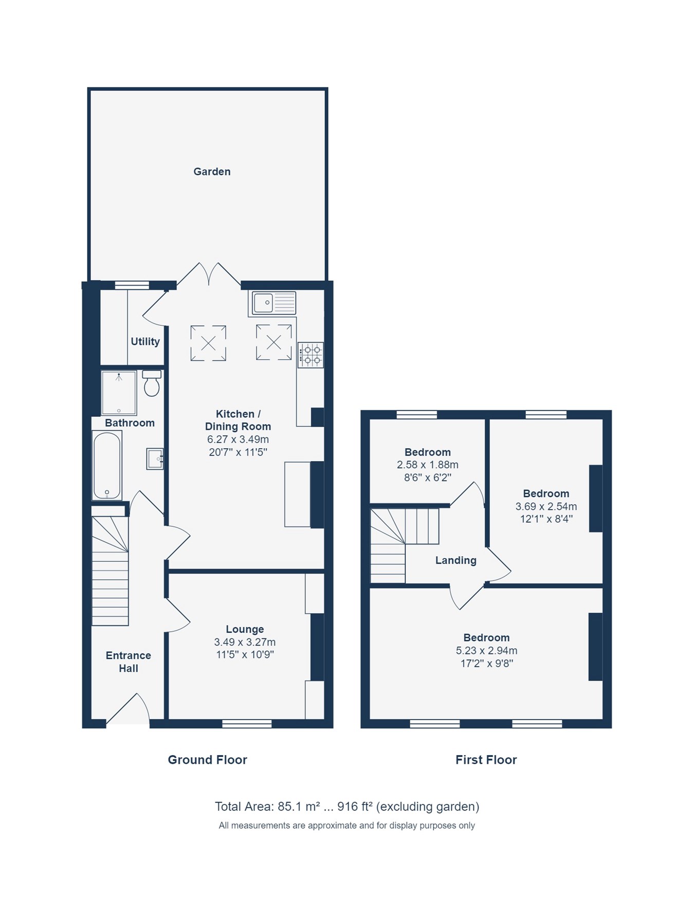 Sandhurst Road, Catford, London SE6, 3 bedroom terraced house for sale