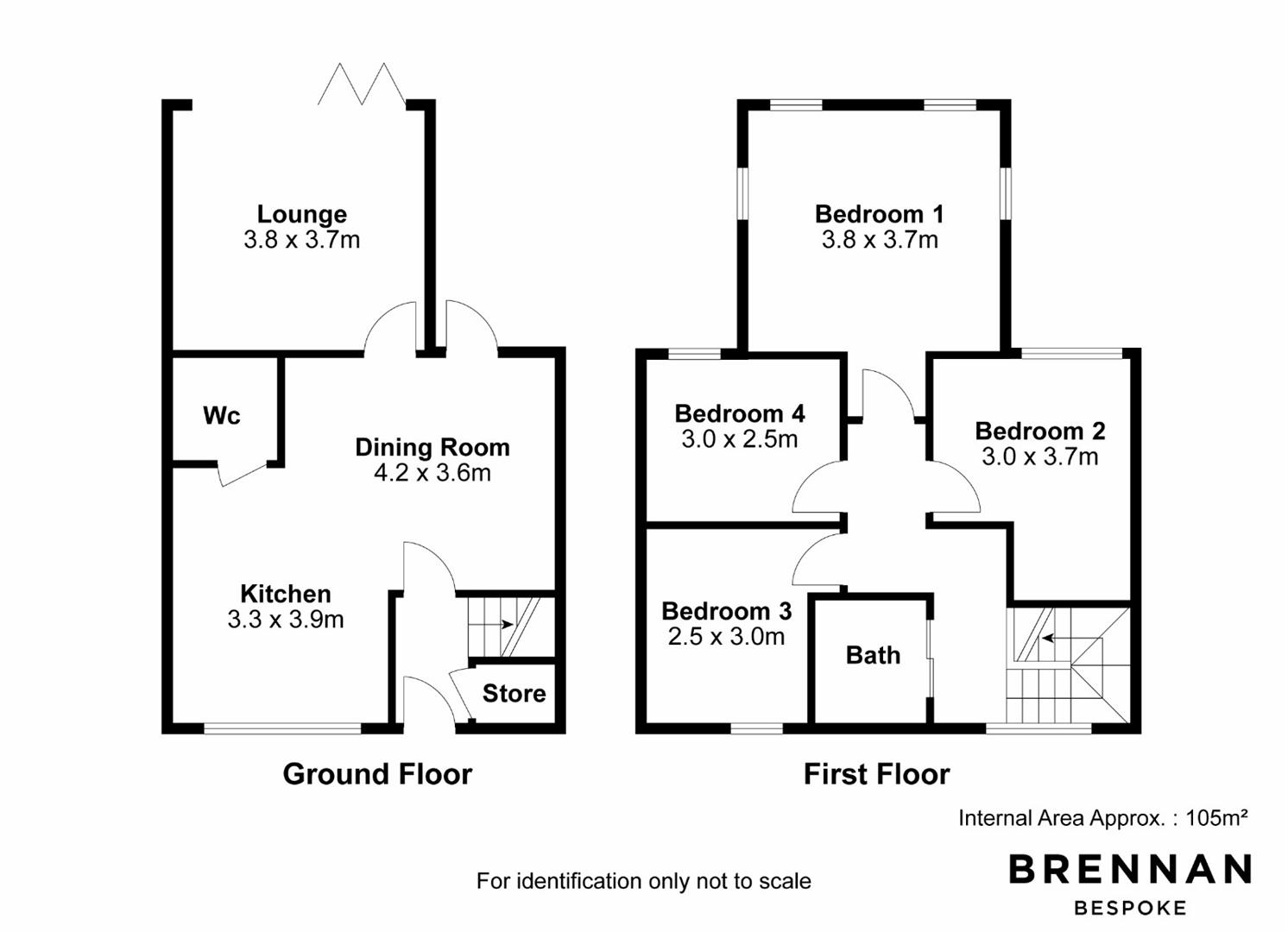 72, Kirby Road, Gretton floorplan