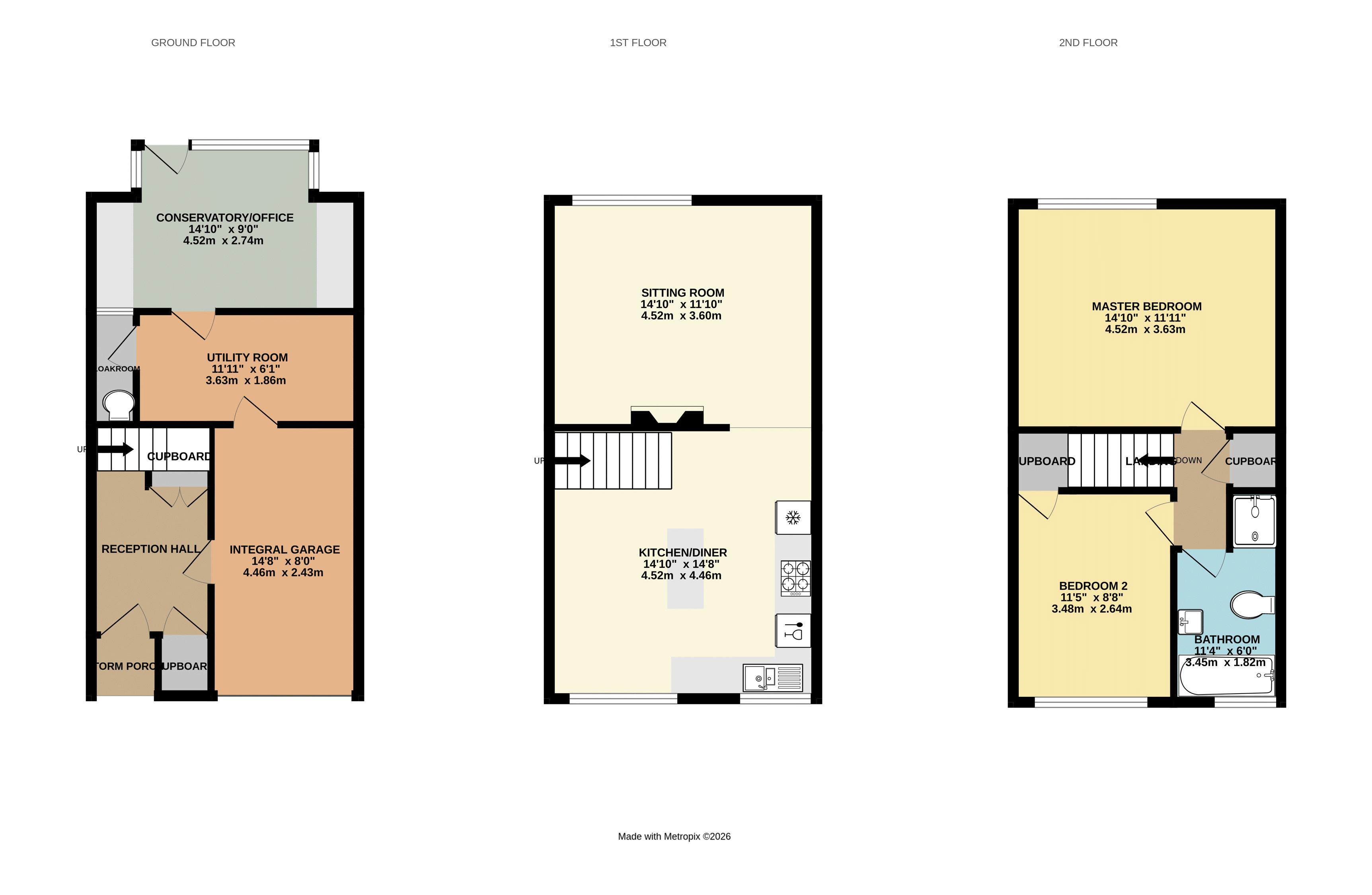 28, The Lawns, Plymouth floorplan