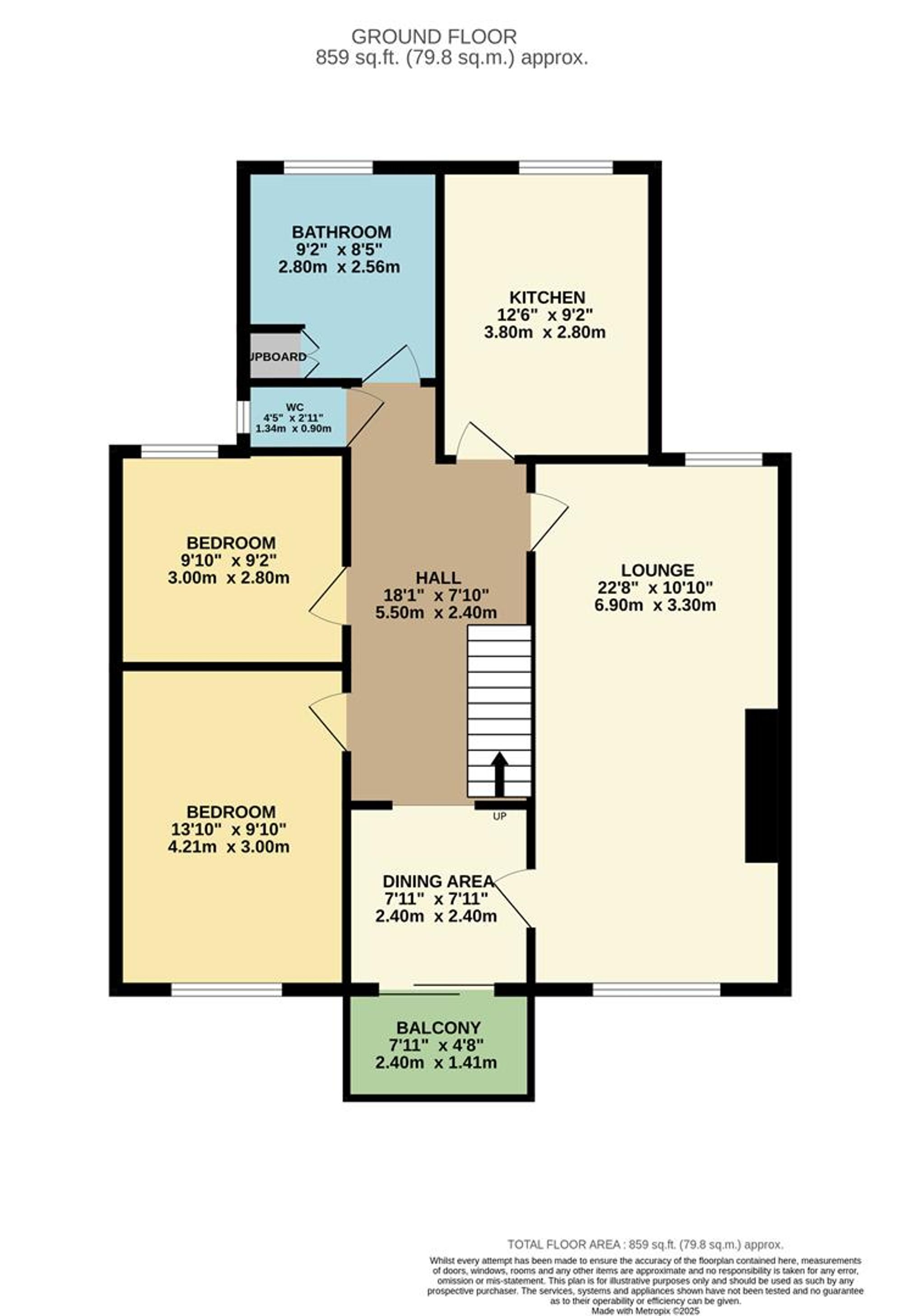 50a Scalby Mills Road, Scarborough floorplan