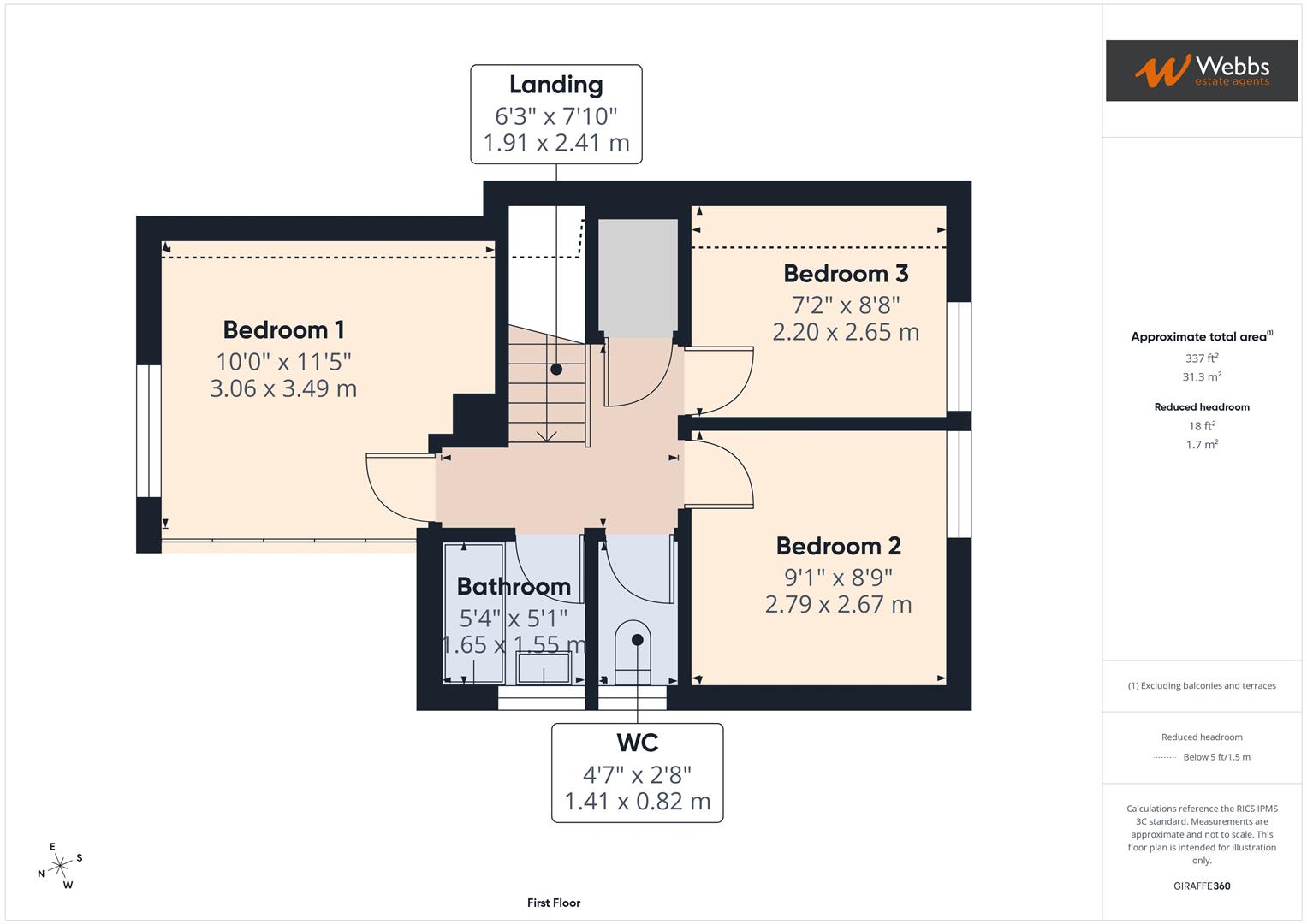 6, Hutchinson Close, Rugeley floorplan