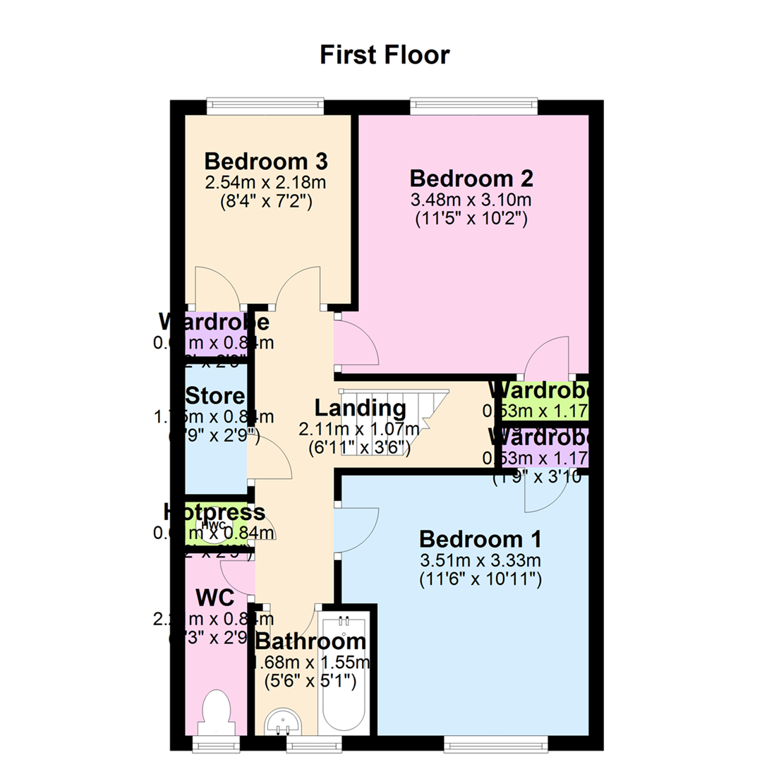 12, Loughside Drive, Ballynahinch floorplan
