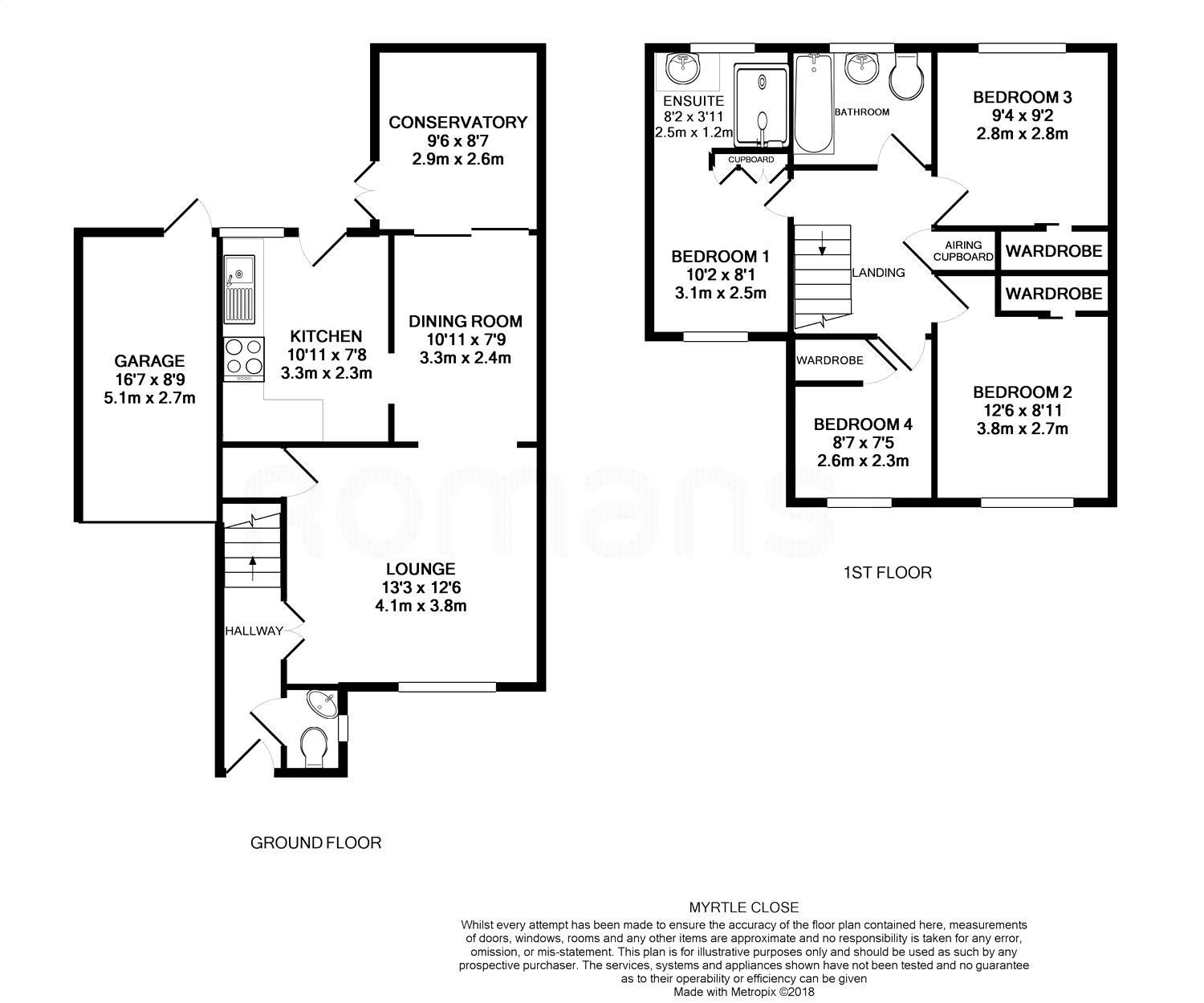 4 Bedrooms Detached house for sale in Myrtle Close, Tilehurst, Reading RG31