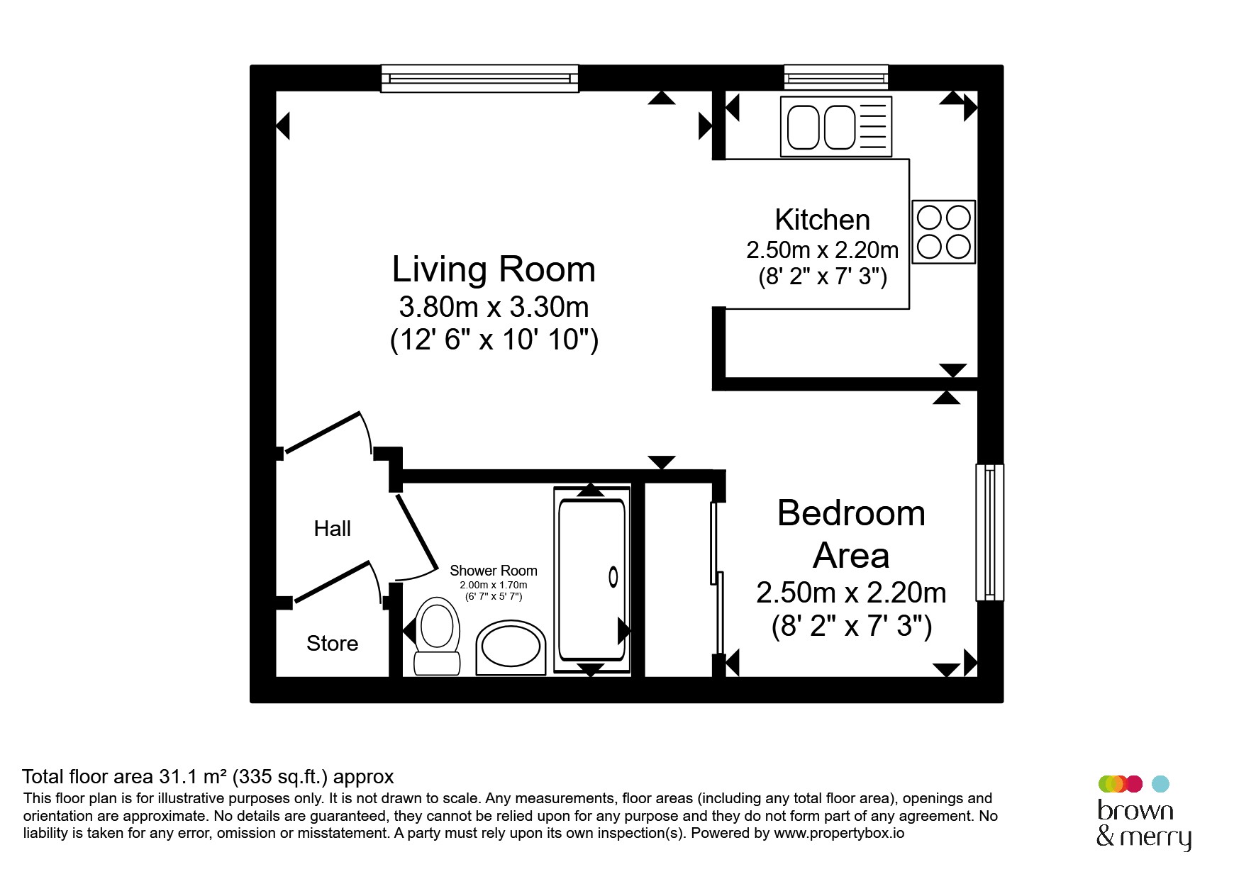 8b, Sandown Road, Watford floorplan