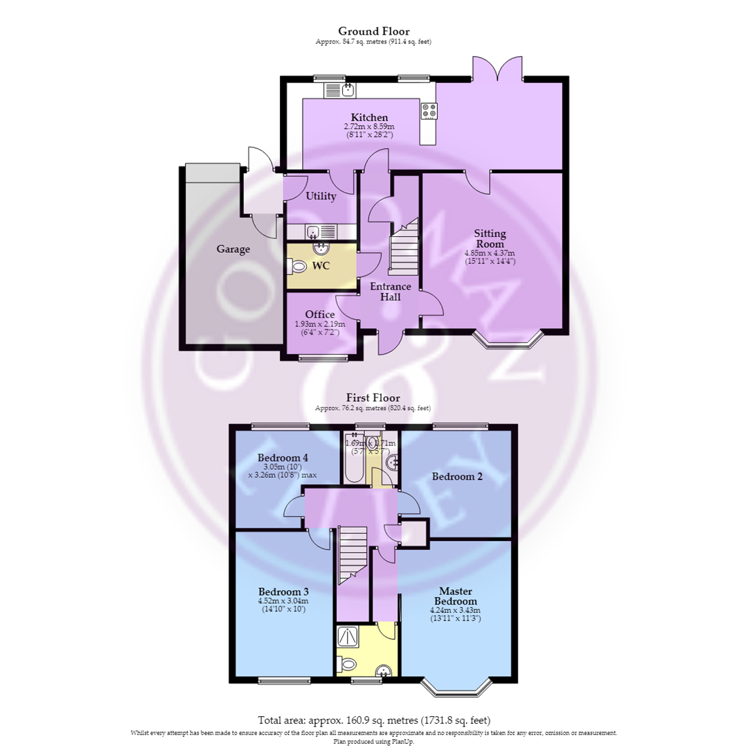 7, Lanes End, Bristol floorplan