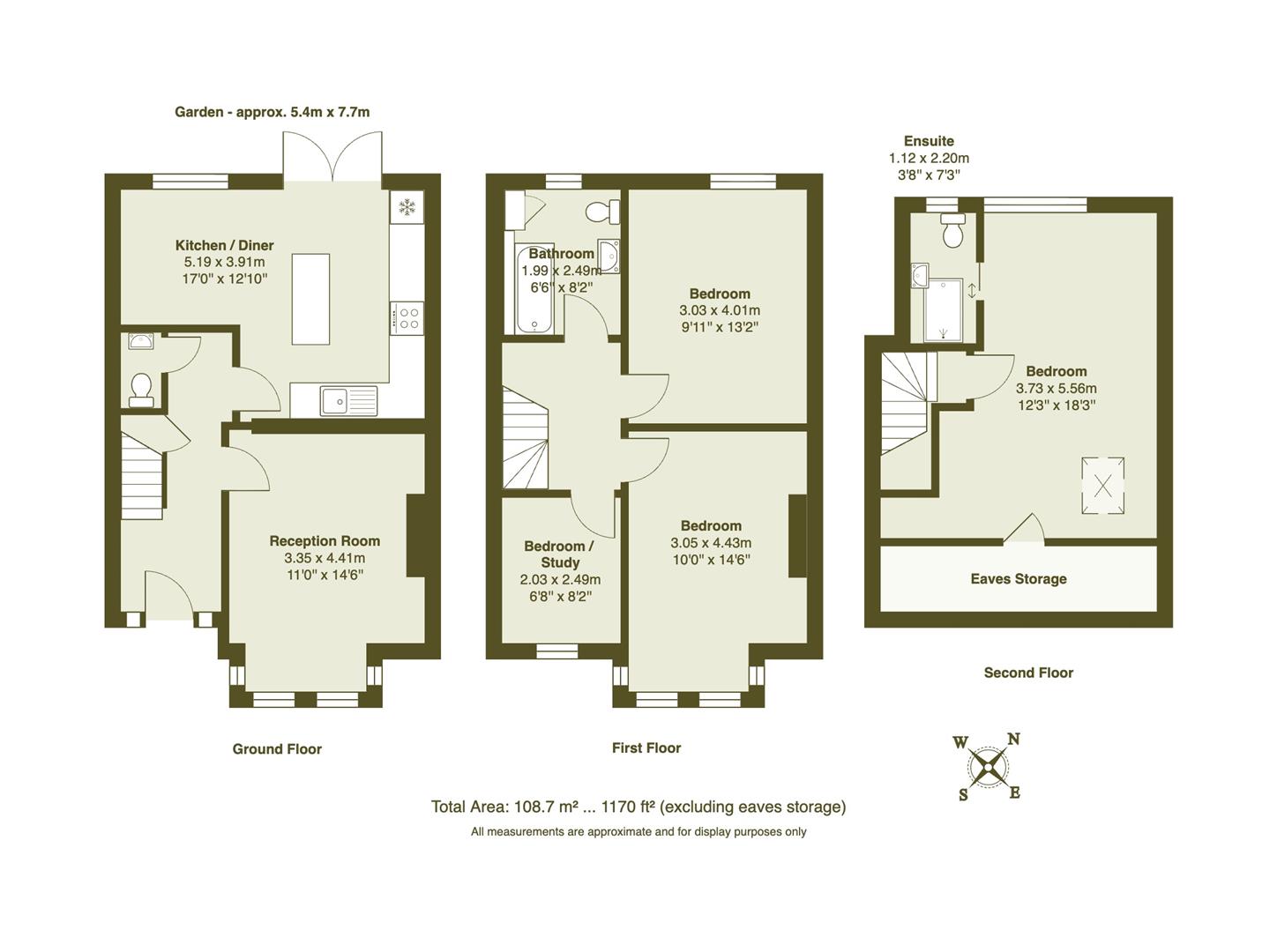 7, Ridgdale Street, Bow floorplan