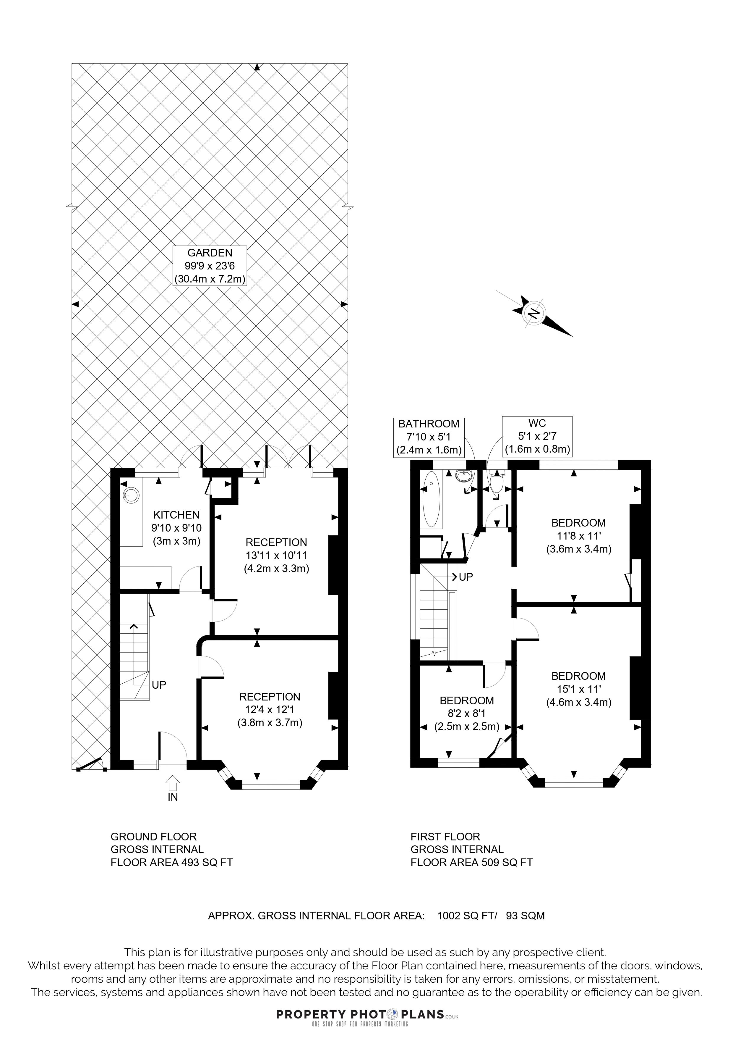 45, The Gardens, West Harrow floorplan
