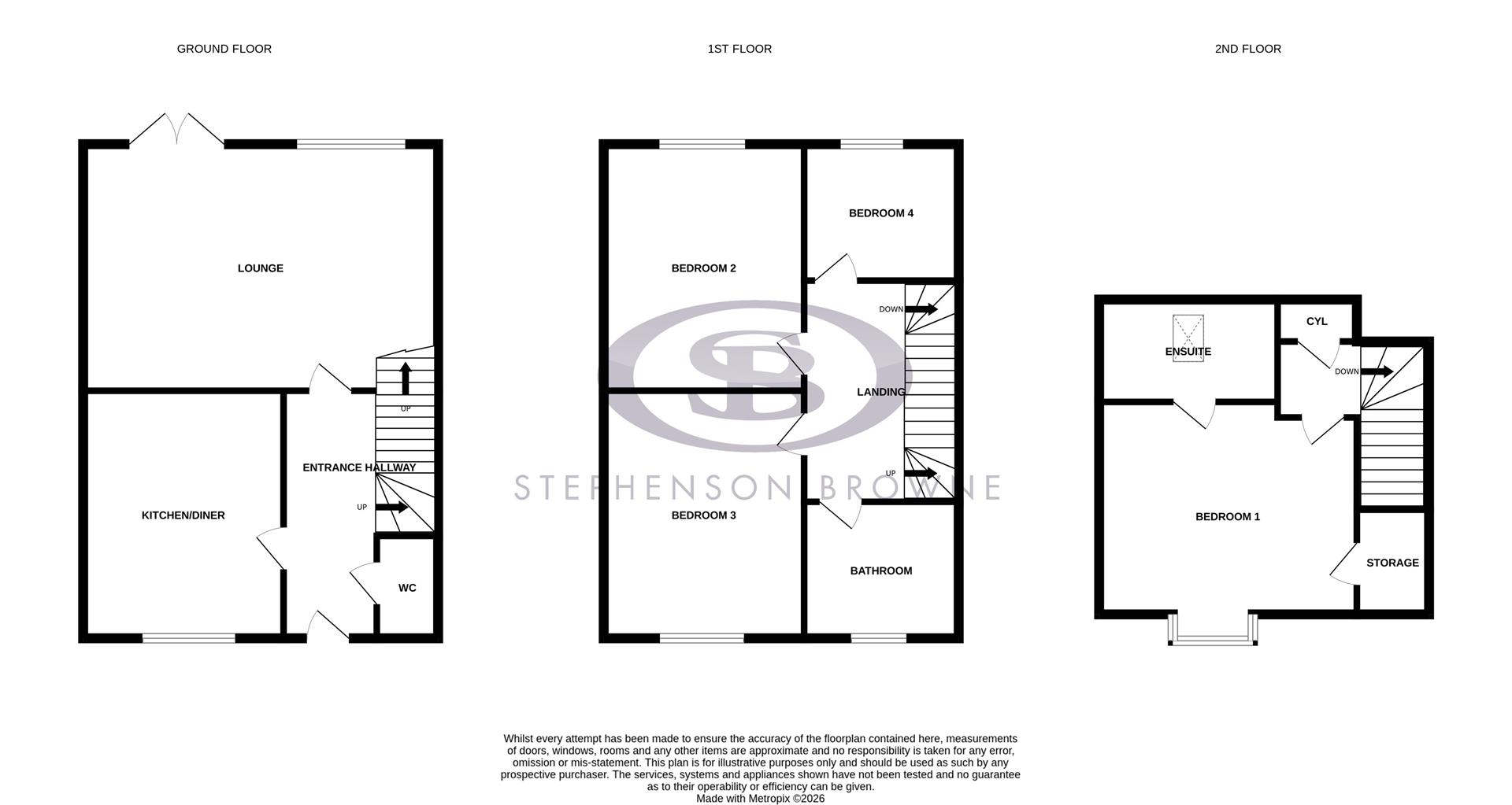 15, Zurich Avenue, Stoke-On-Trent floorplan