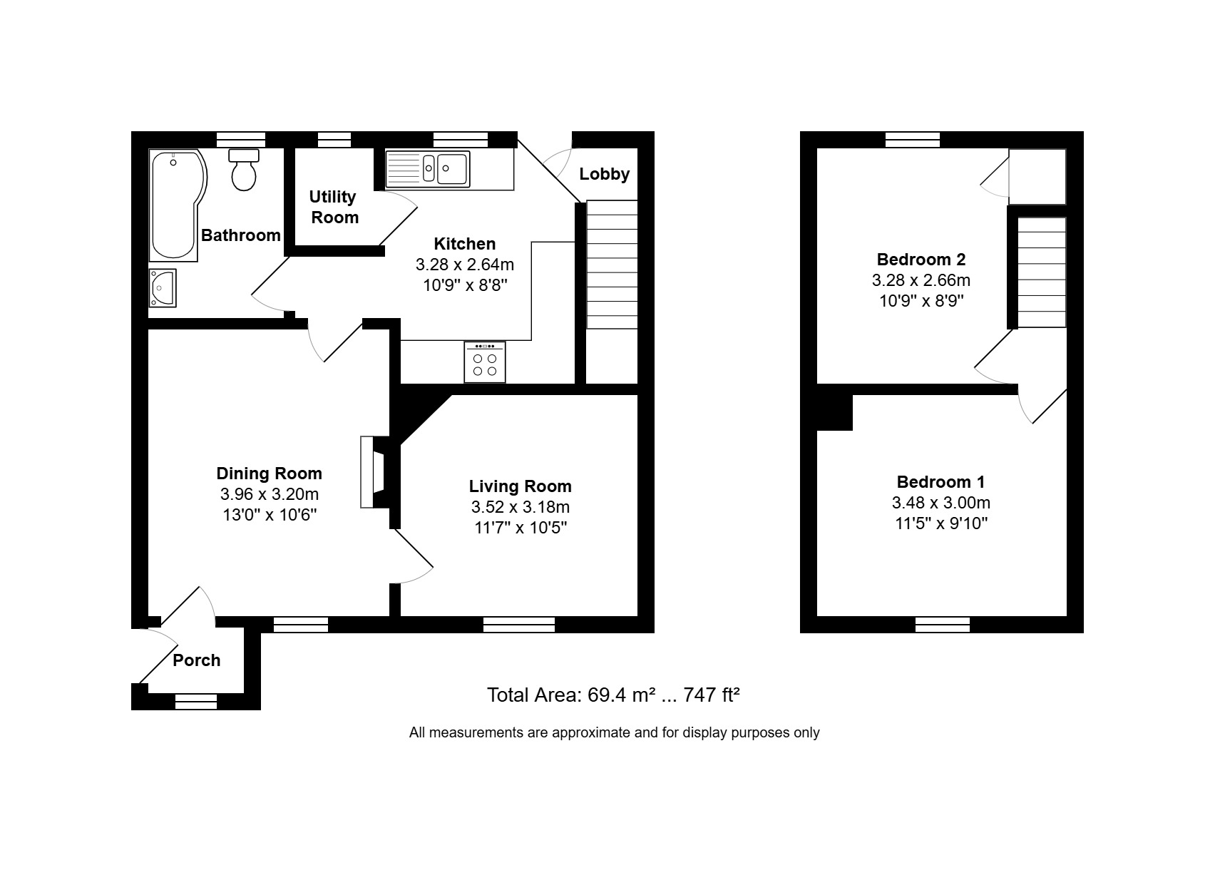 16, Bones Lane, Petersfield floorplan