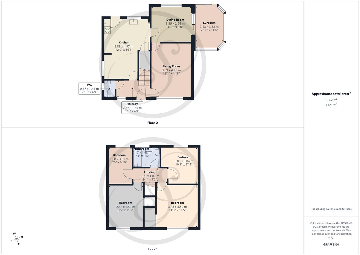 19, Spur Drive, Leeds floorplan