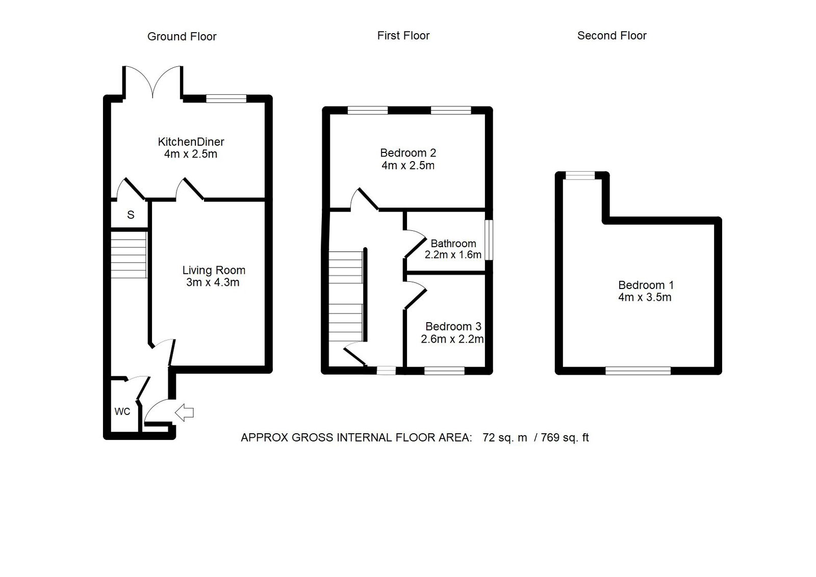 15a, Hilda Avenue, Bury floorplan