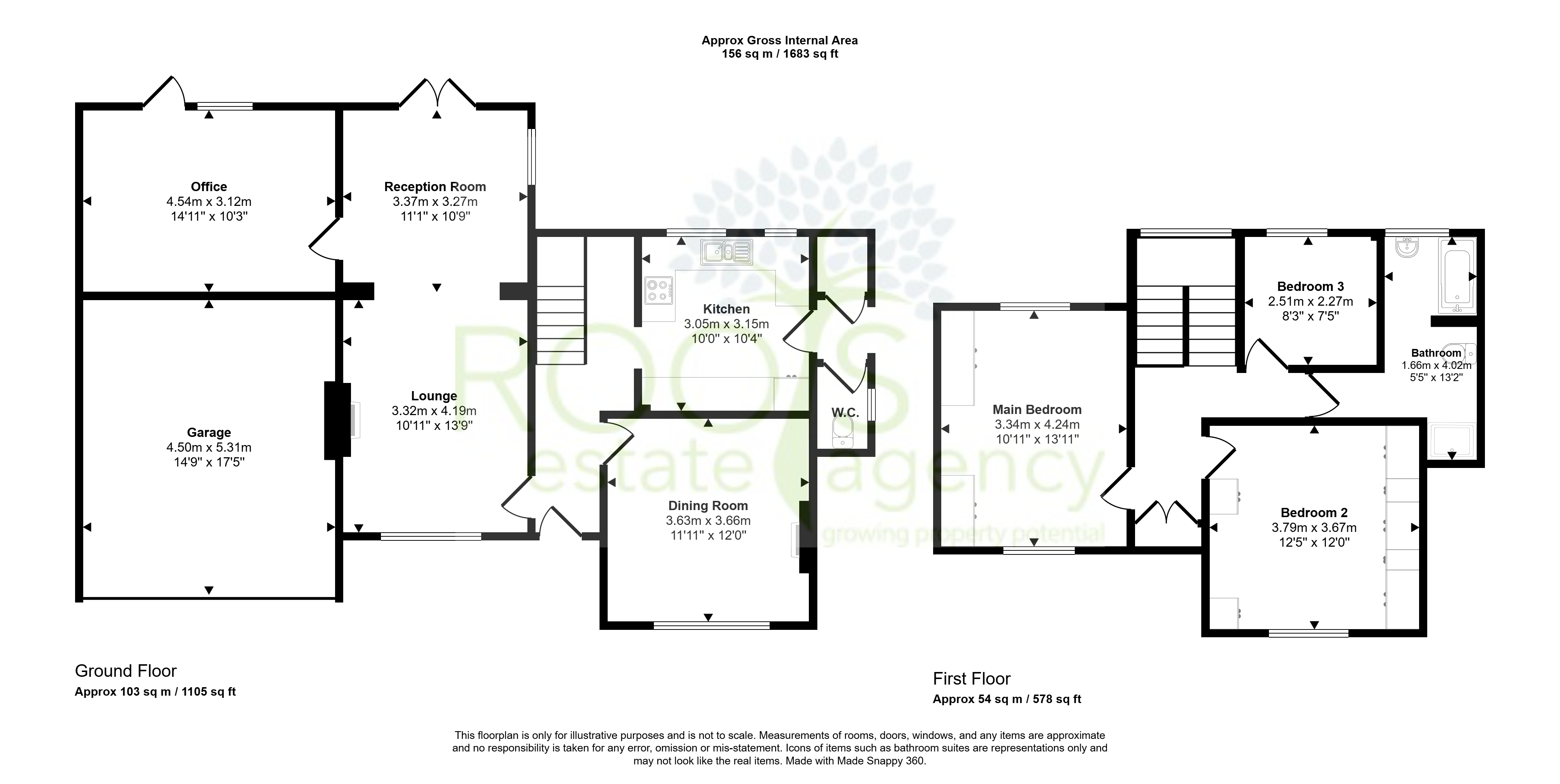 17, Bowling Green Road, Berkshire floorplan