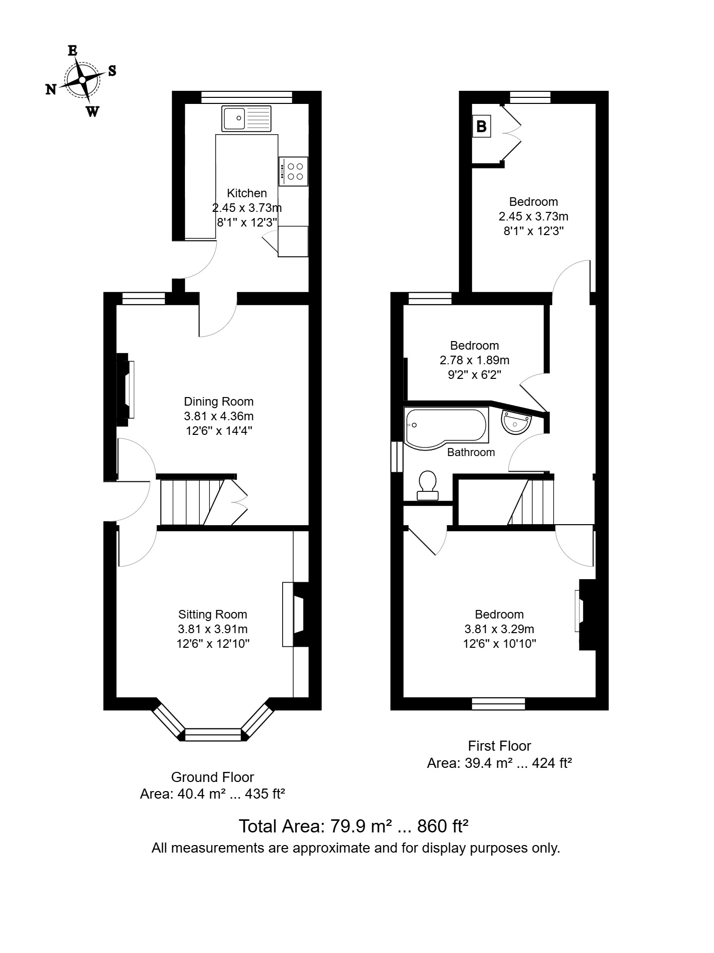 59 Nelson Road, Tunbridge Wells floorplan