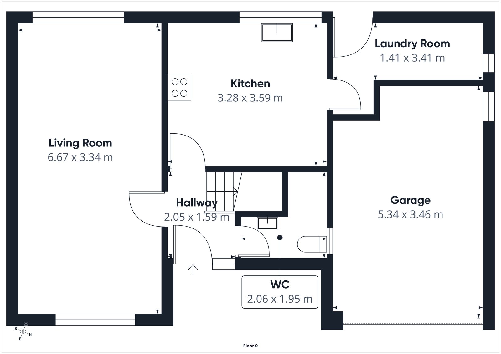 1, Westerley Close, Cinderford floorplan