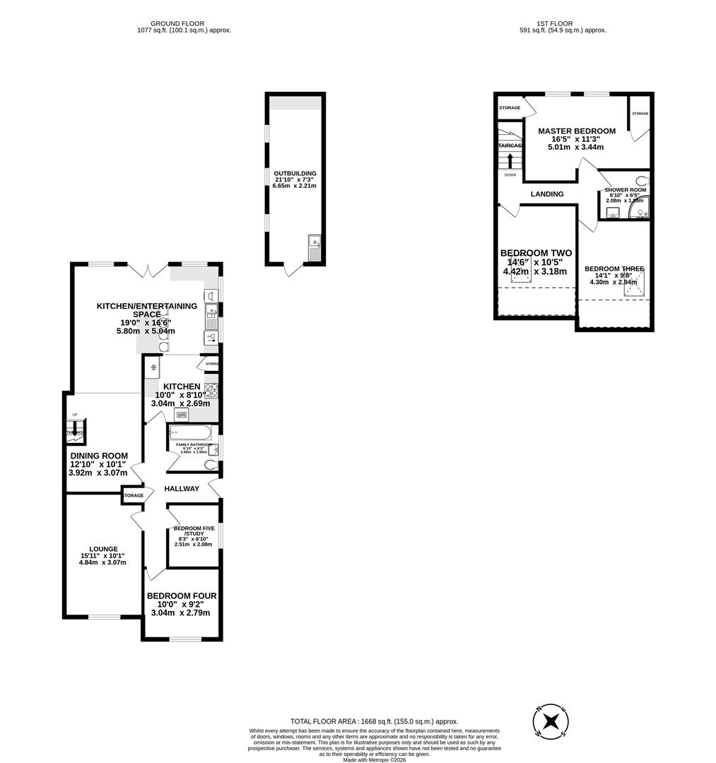 94, Collingwood Road, Chorley floorplan
