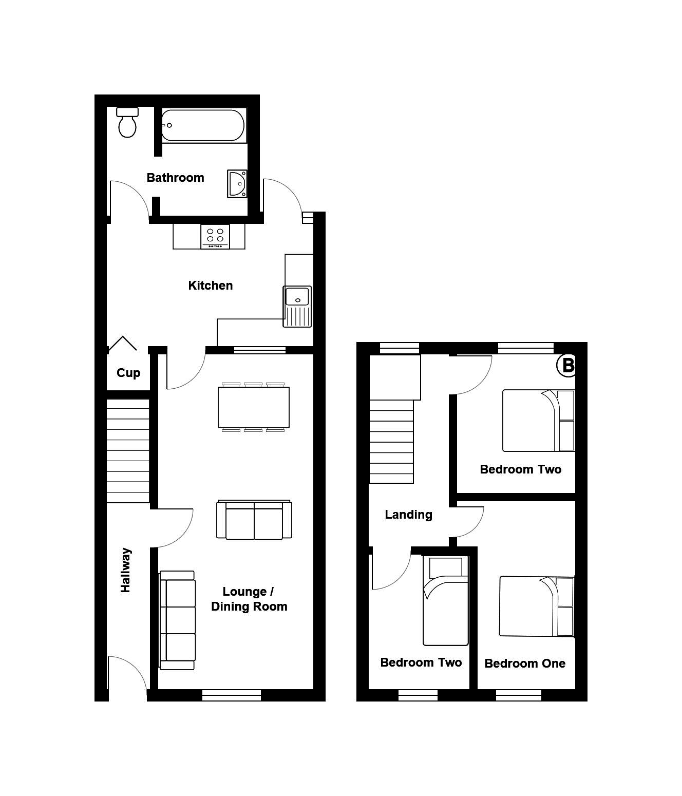 3 Bedrooms Terraced house for sale in Bonvilston Road, Pontypridd CF37